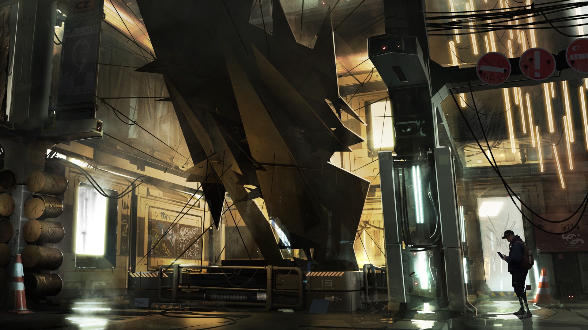 Descarga gratuita de fondo de pantalla para móvil de Videojuego, Deus Ex, Deus Ex: Mankind Divided.