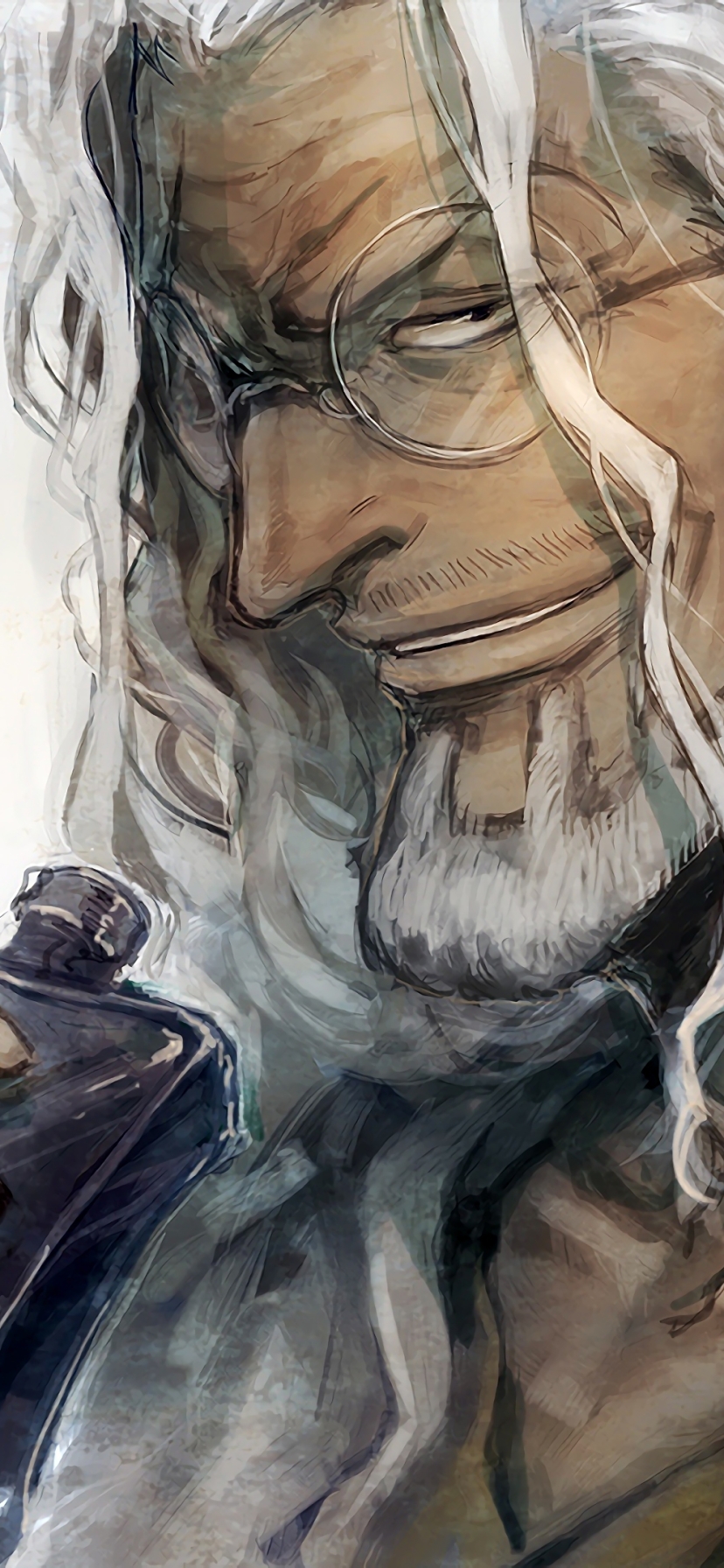 Download mobile wallpaper Anime, One Piece, Silvers Rayleigh for free.