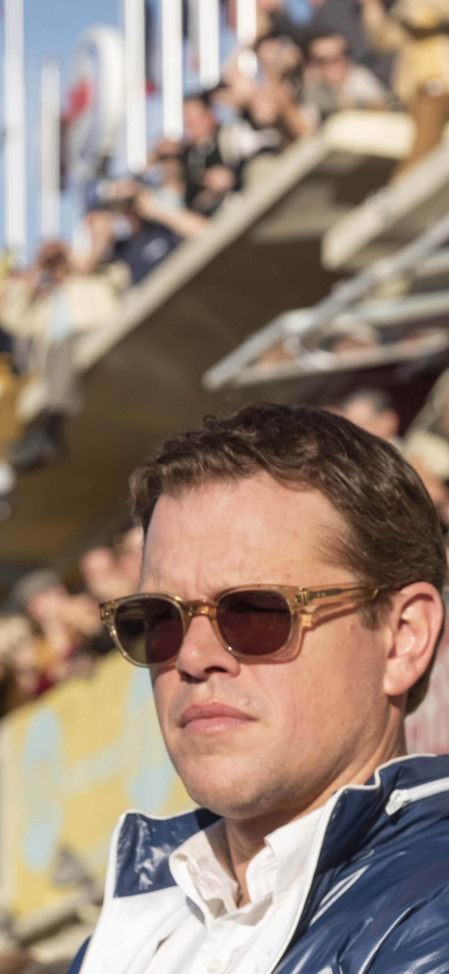 Download mobile wallpaper Matt Damon, Movie, Ford V Ferrari, Le Mans 66 for free.