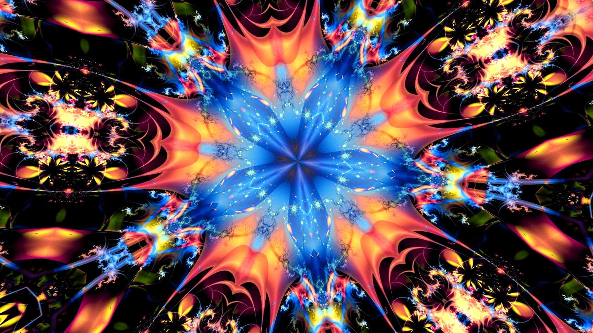 Free download wallpaper Abstract, Pattern, Colors, Kaleidoscope on your PC desktop