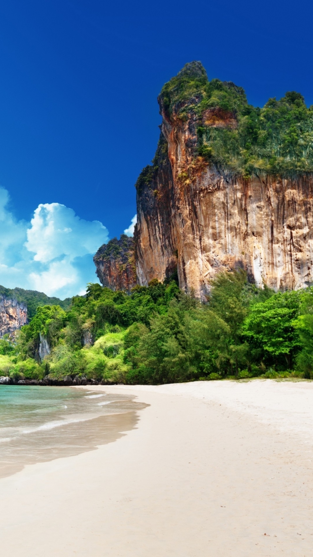 Descarga gratuita de fondo de pantalla para móvil de Naturaleza, Playa, Acantilado, Zona Tropical, Fotografía, Tailandia, Tropico.