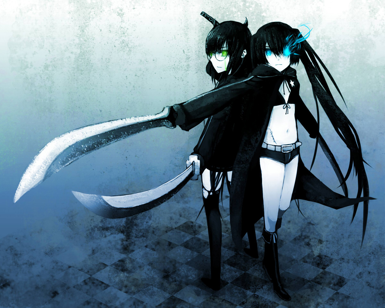 Download mobile wallpaper Anime, Black Rock Shooter, Dead Master (Black Rock Shooter) for free.