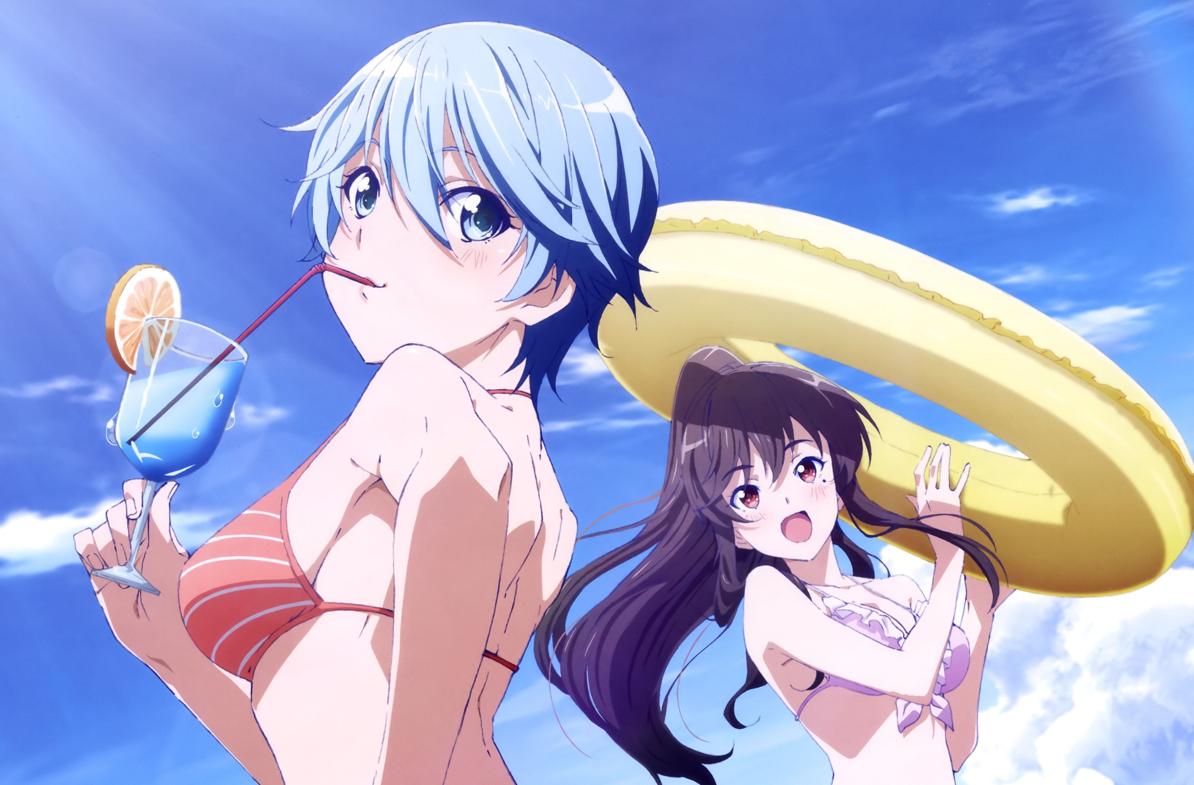 812107 Hintergrundbild herunterladen animes, fuuka, fuuka akitsuki, koyuki hinashi - Bildschirmschoner und Bilder kostenlos