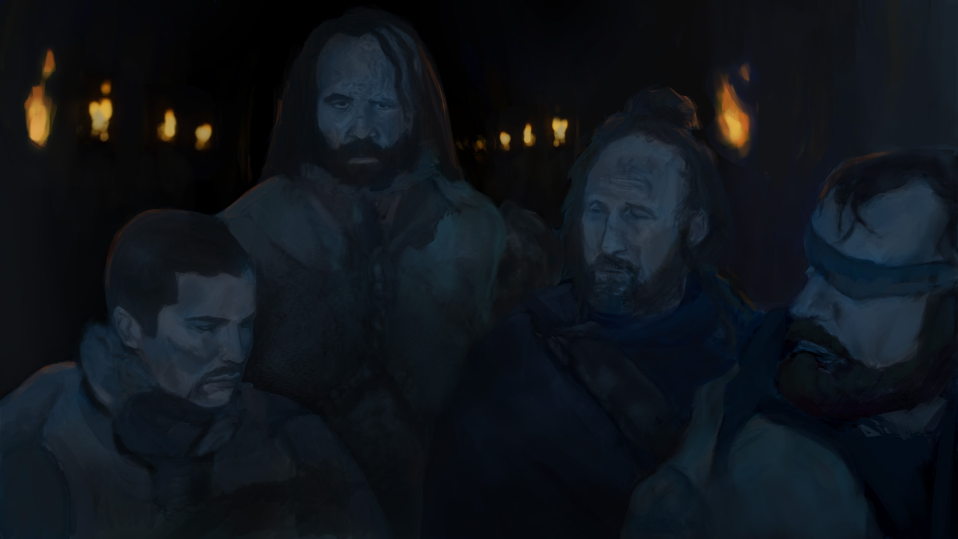 Download mobile wallpaper Game Of Thrones, Tv Show, Sandor Clegane, Gendry (Game Of Thrones), Beric Dondarrion, Thoros Of Myr for free.