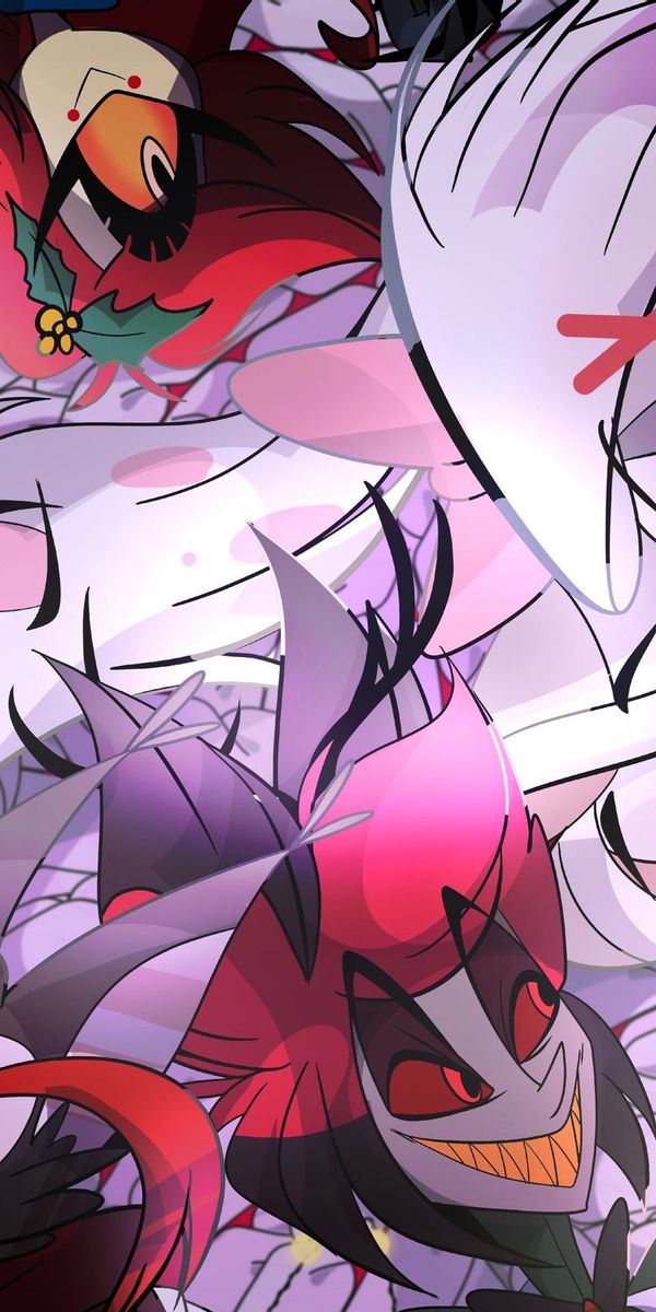 Desktop wallpaper: Charlie Magne, Niffty (Hazbin Hotel), Alastor ...
