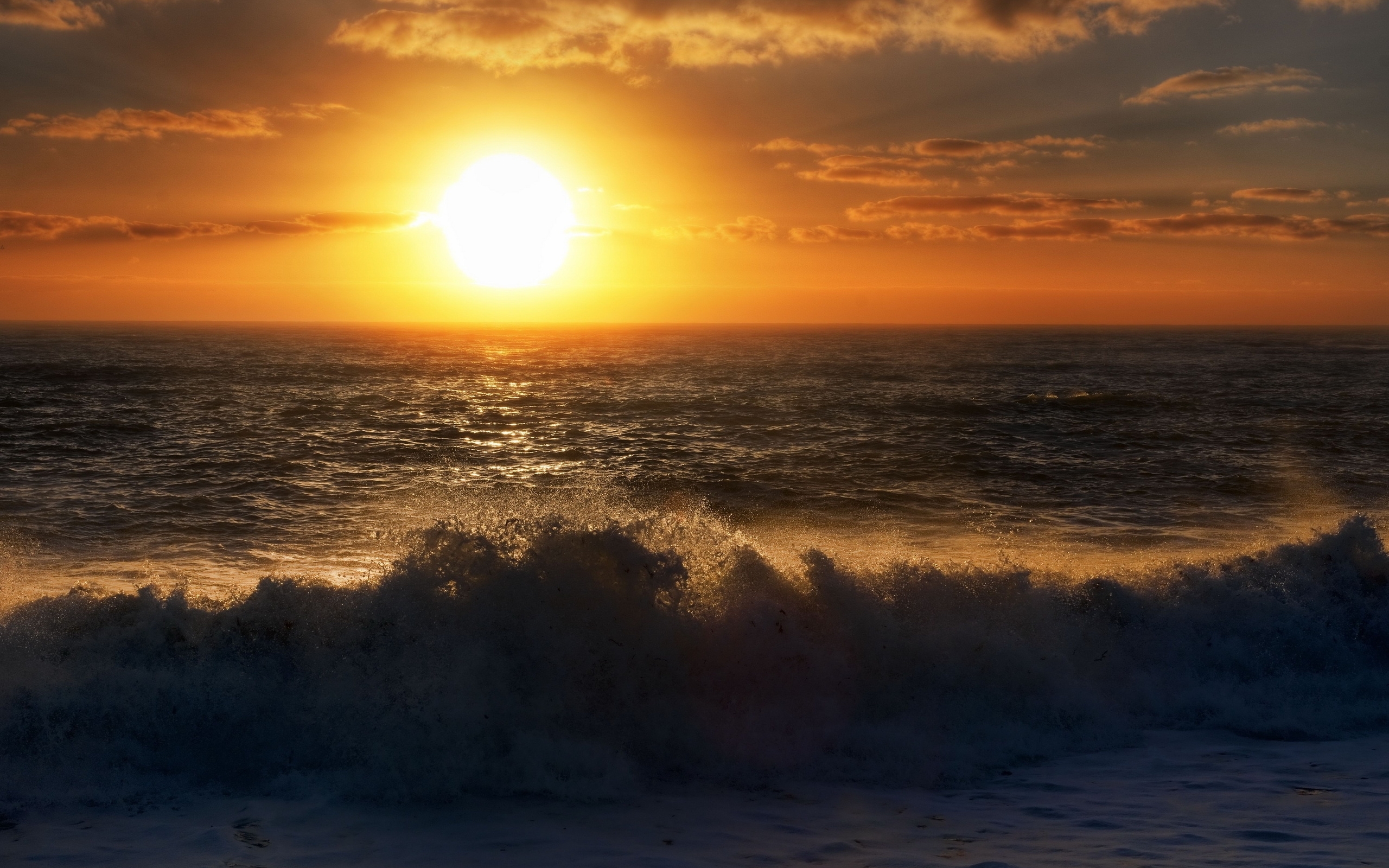 無料モバイル壁紙風景, 日没, 海をダウンロードします。