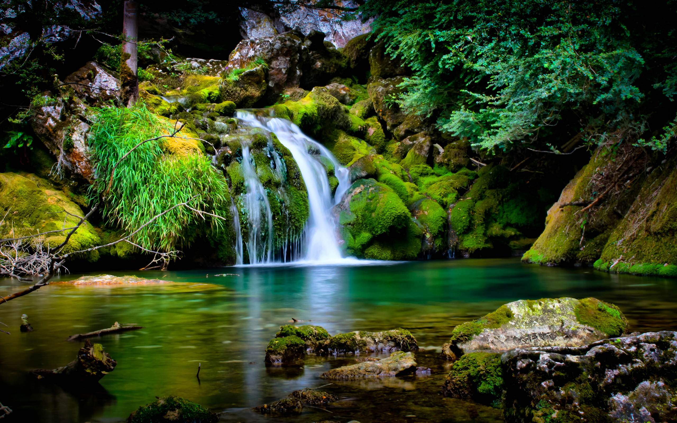 Скачати мобільні шпалери Водоспад, Земля безкоштовно.