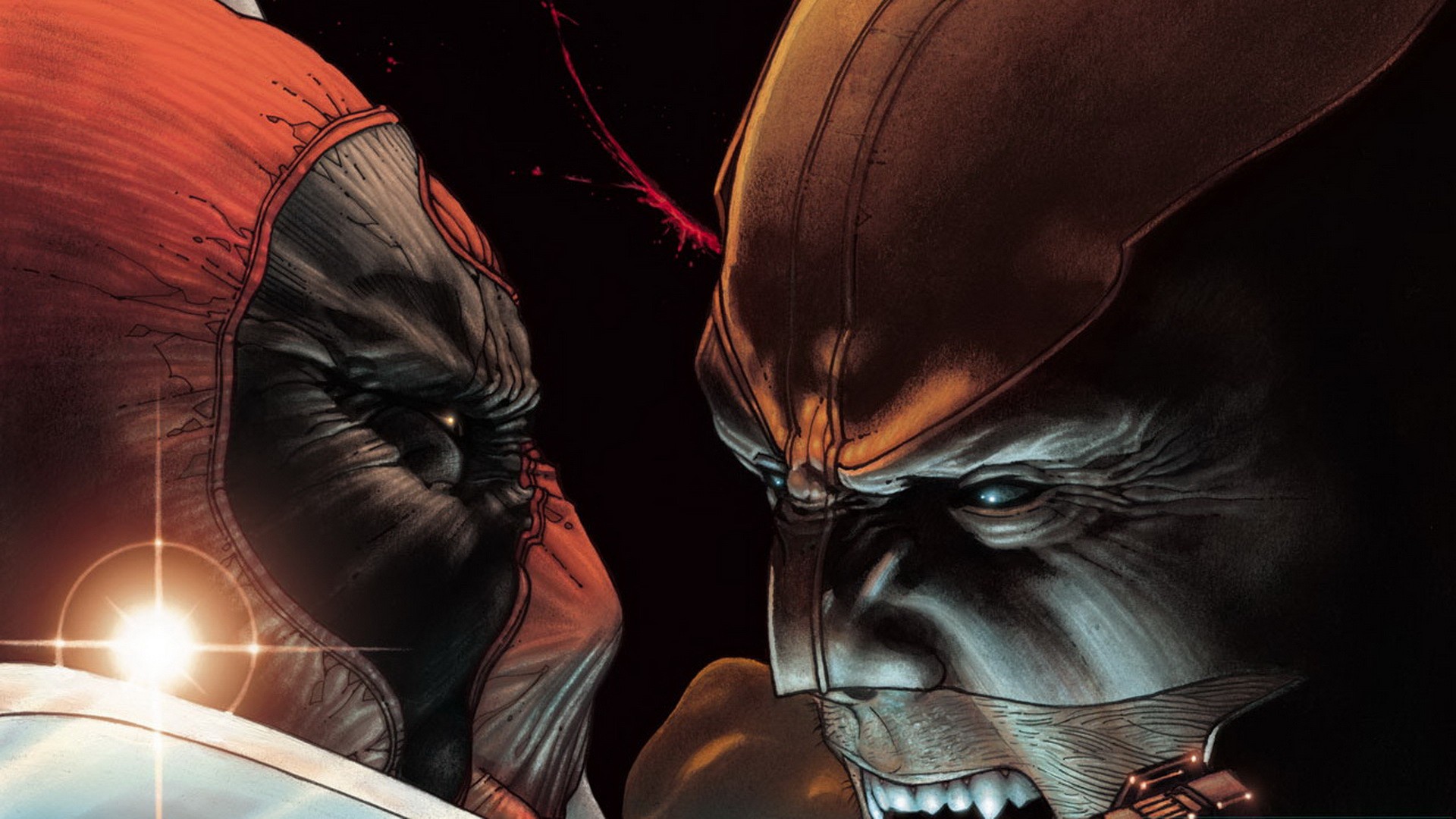 Download mobile wallpaper X Men, Wolverine, Deadpool, Comics for free.