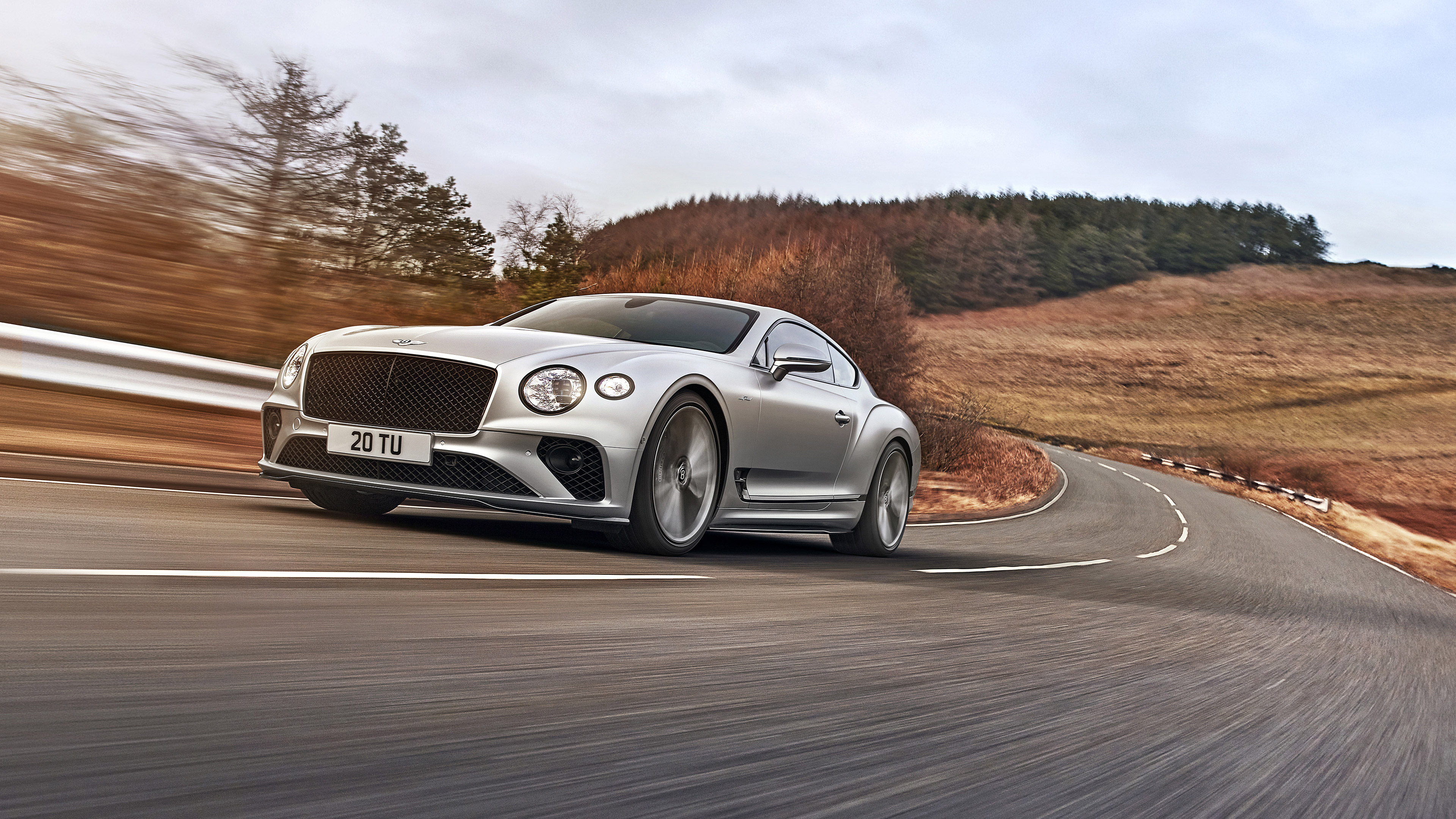Baixe gratuitamente a imagem Bentley, Carro, Veículos, Carro Prateado, Bentley Continental, Velocidade Bentley Continental Gt na área de trabalho do seu PC