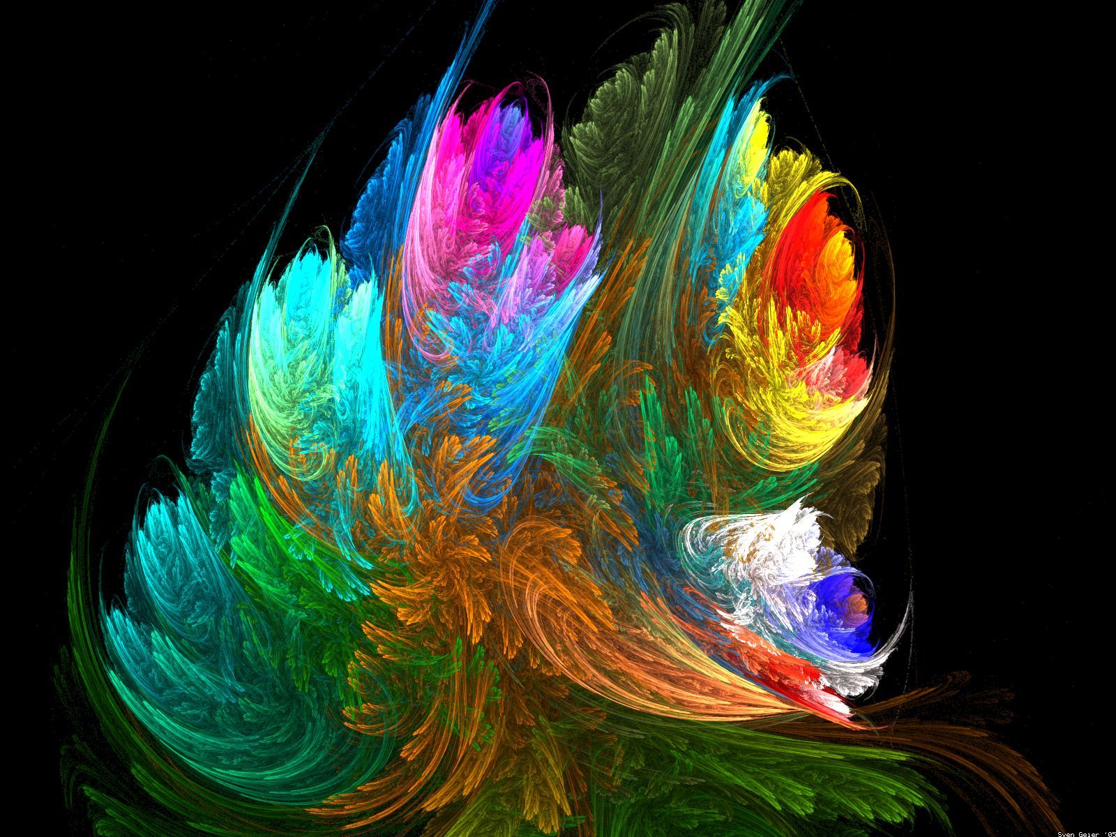 Download mobile wallpaper Fractal, Cool, Abstract for free.