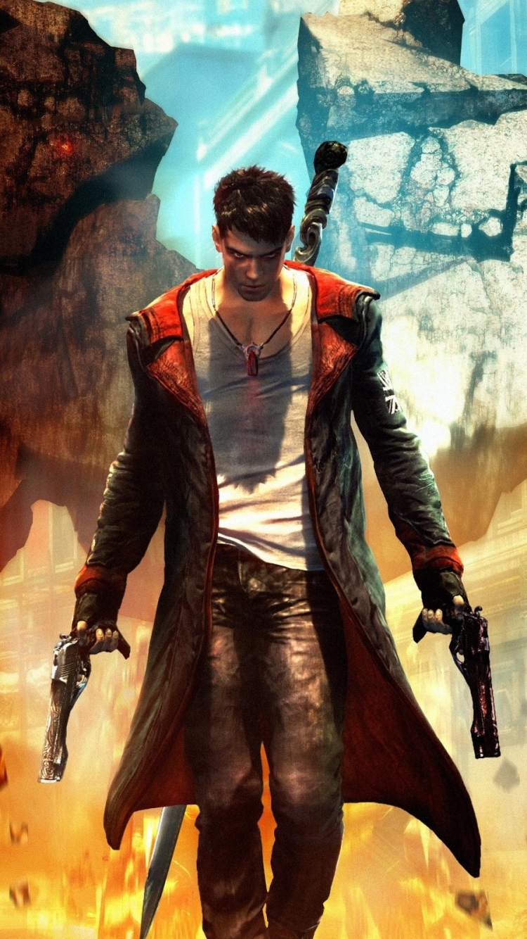 Download mobile wallpaper Devil May Cry, Video Game, Dmc: Devil May Cry for free.