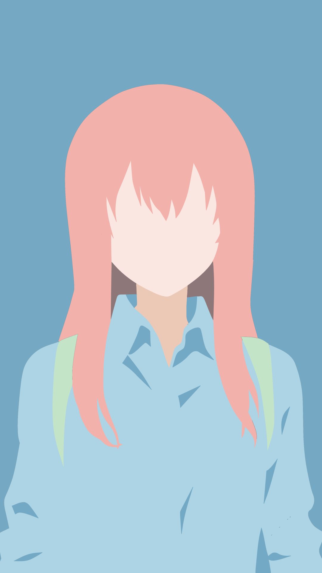 Download mobile wallpaper Anime, Brown Hair, Minimalist, Shouko Nishimiya, Koe No Katachi for free.