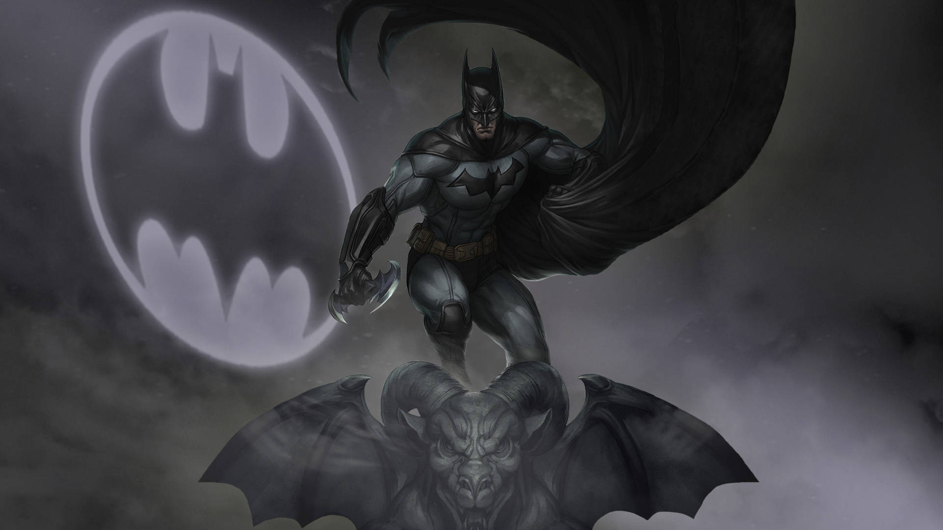 comics, batman, bat signal