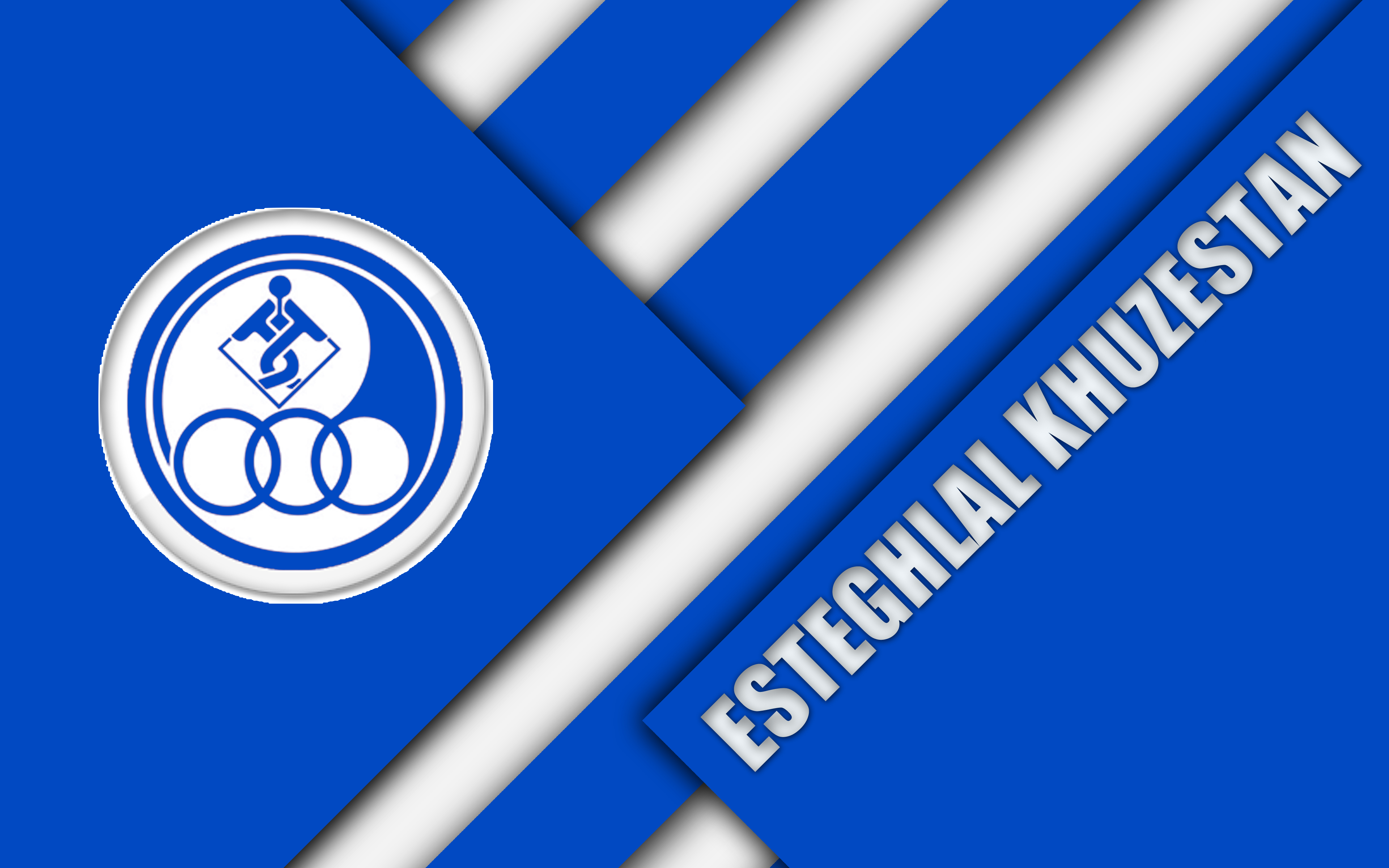 Download mobile wallpaper Sports, Logo, Emblem, Soccer, Esteghlal Khuzestan F C for free.
