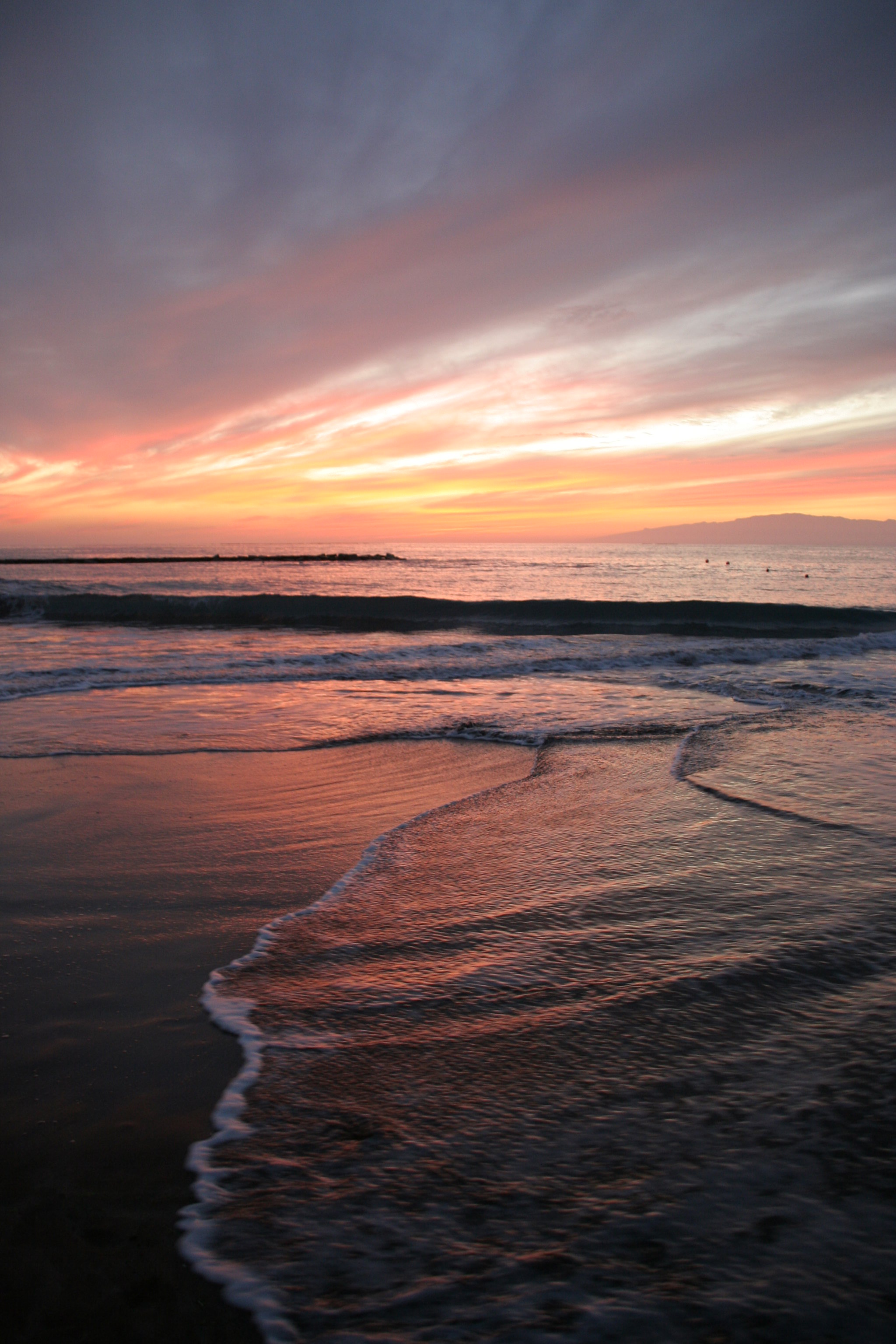 Free download wallpaper Nature, Sunset, Coast, Beach on your PC desktop