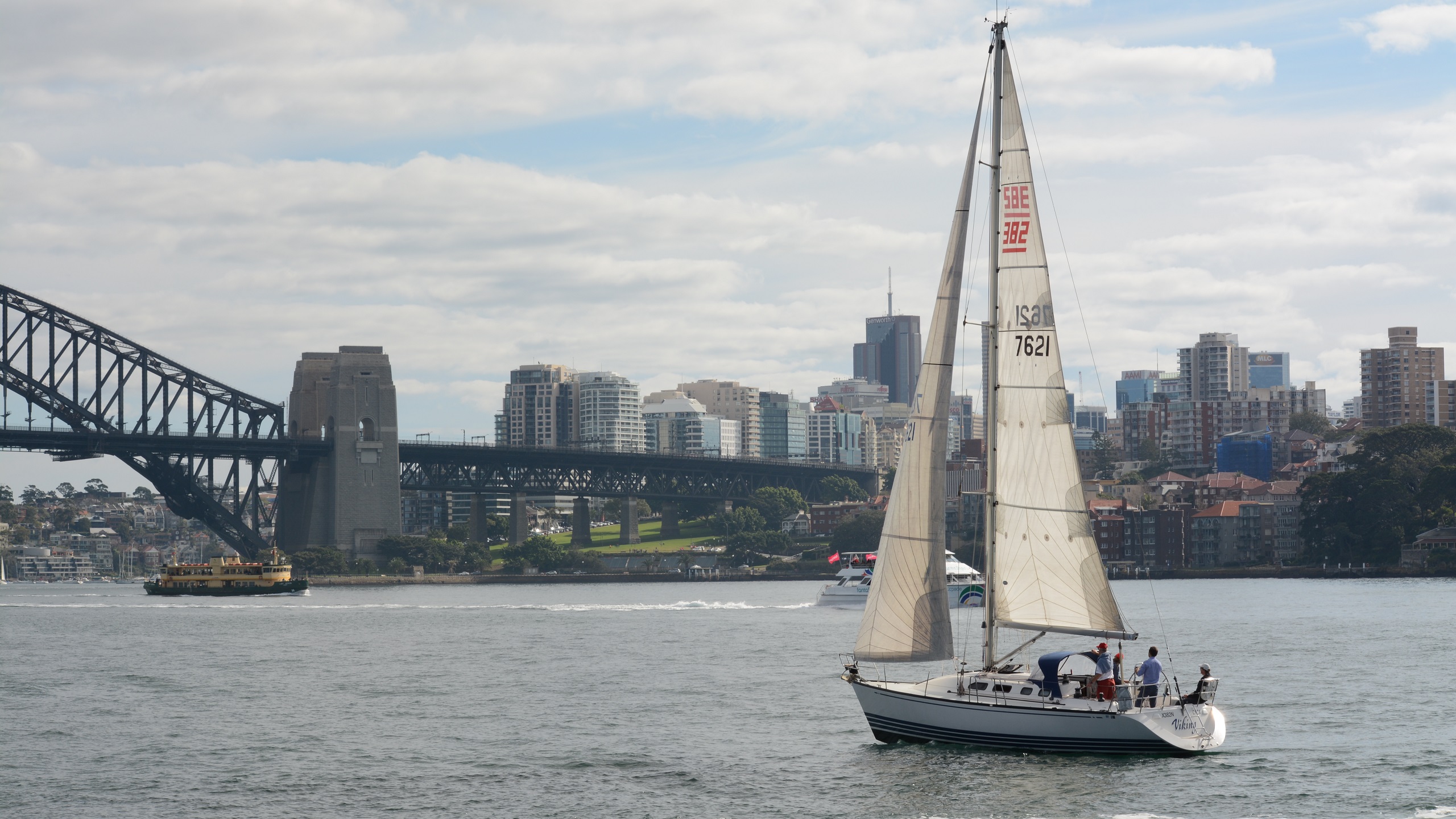 Handy-Wallpaper Boot, Segelboot, Australien, Segeln, Fahrzeuge, Hafen Von Sydney kostenlos herunterladen.