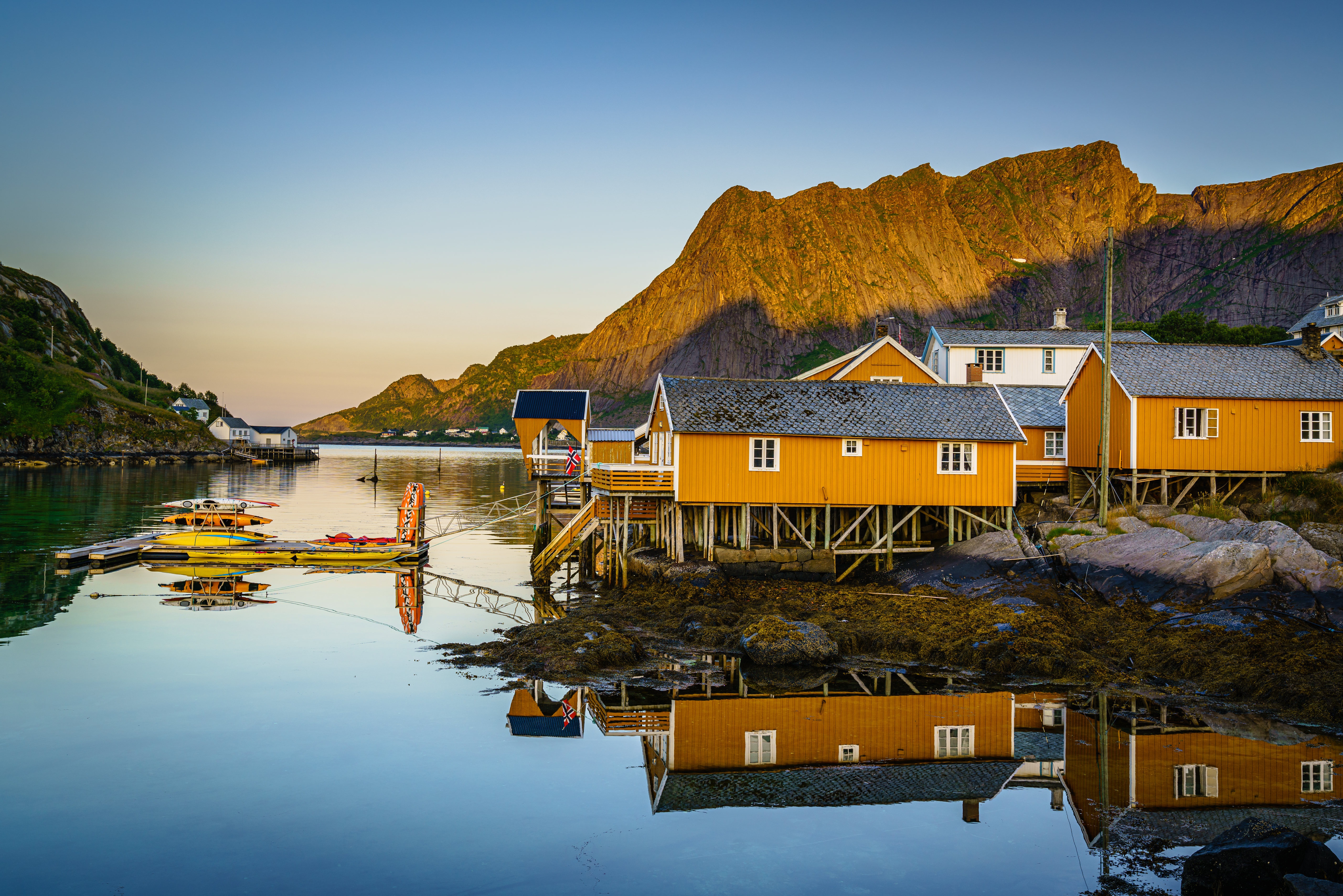 Laden Sie das Berg, Norwegen, Fotografie, Lofoten, Lofoten Inseln-Bild kostenlos auf Ihren PC-Desktop herunter