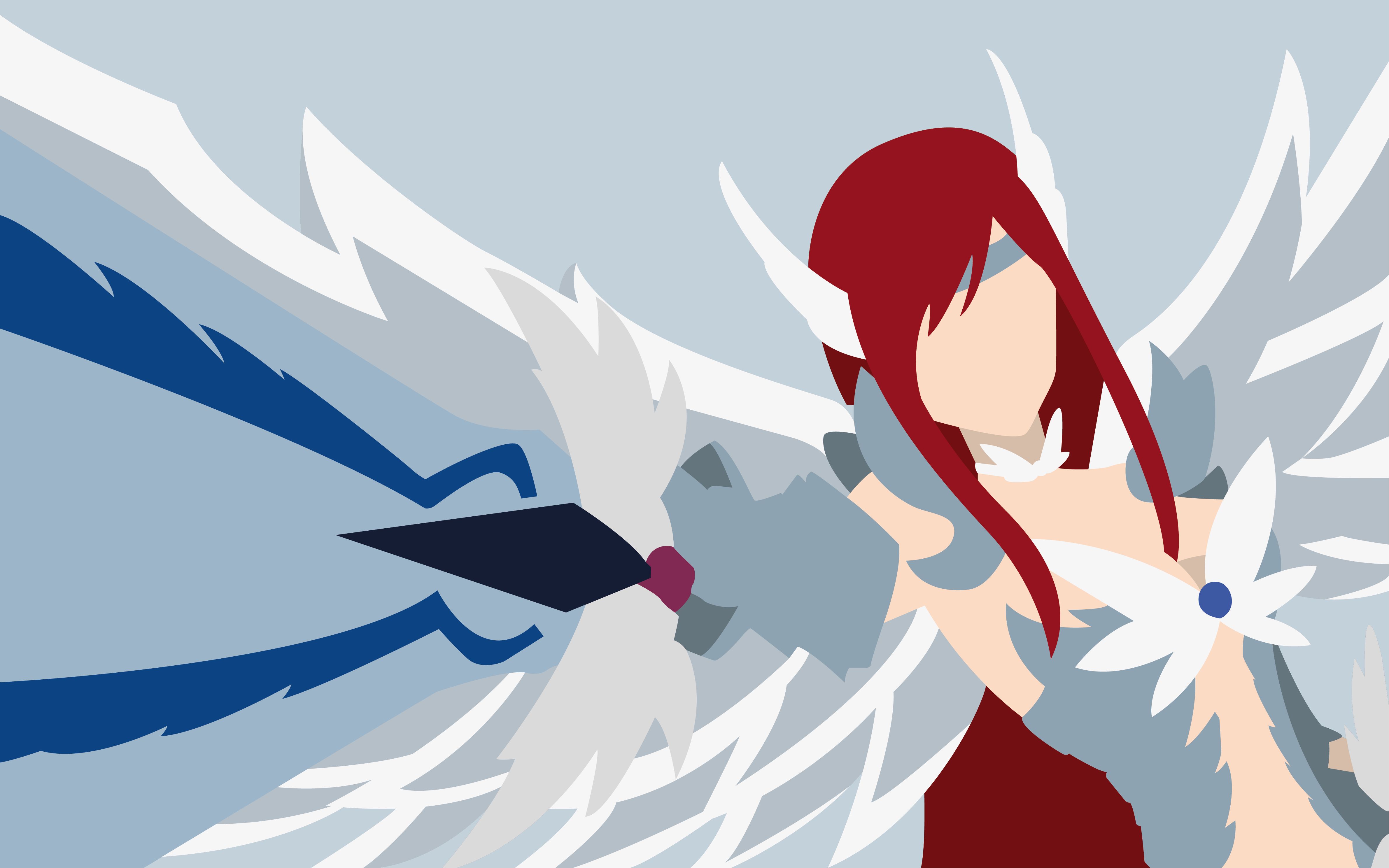 Handy-Wallpaper Animes, Fairy Tail, Erza Scarlet kostenlos herunterladen.