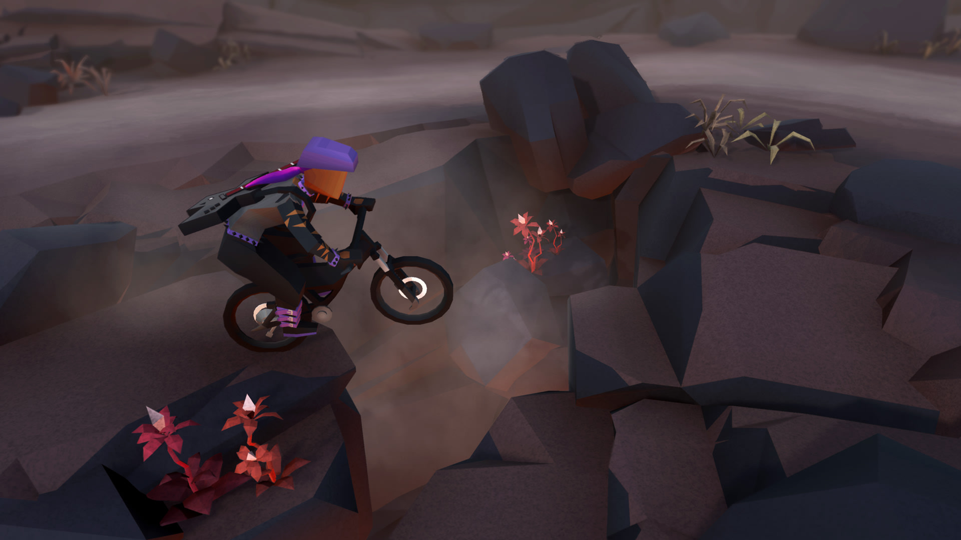 video game, lonely mountains: downhill