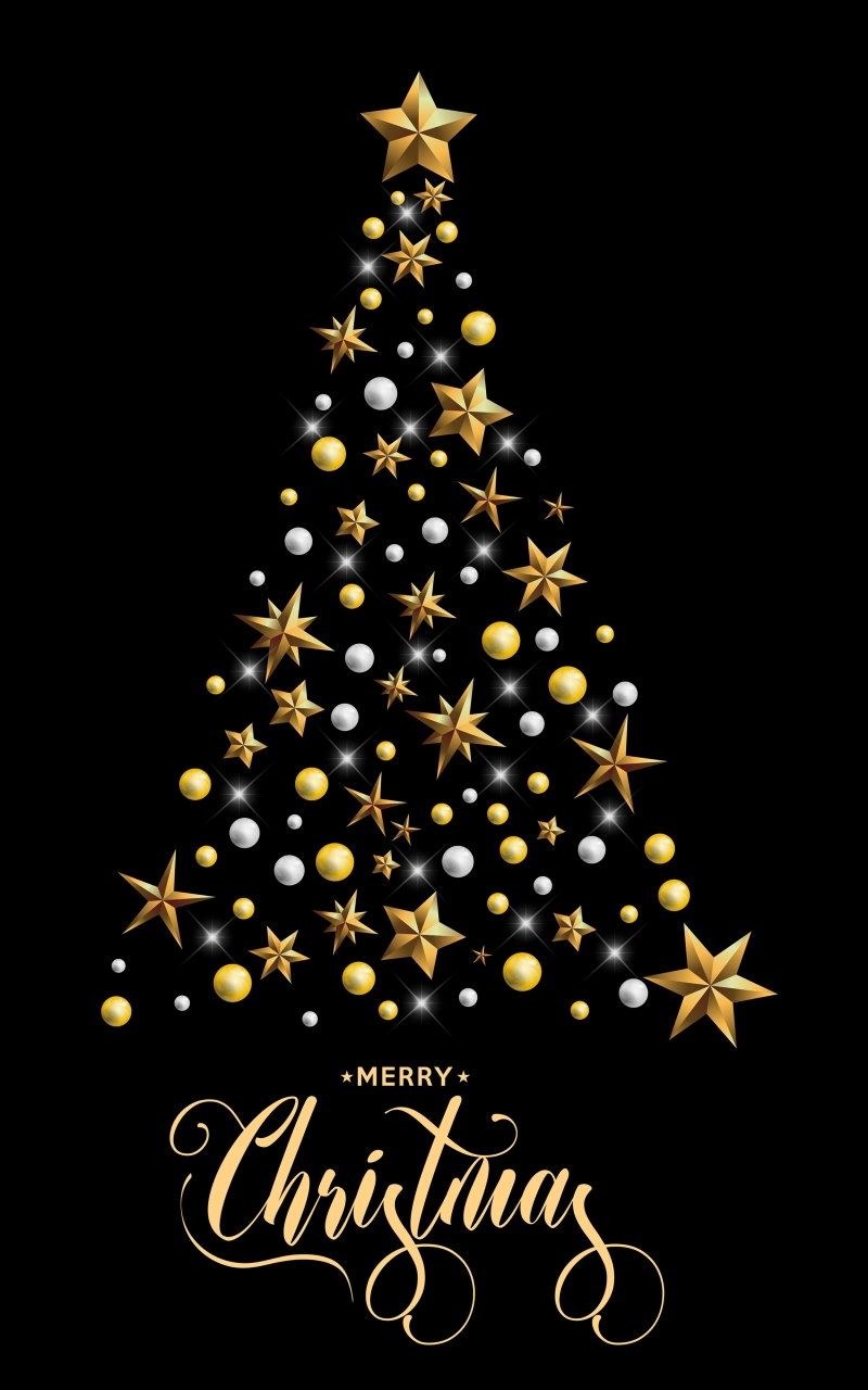 Download mobile wallpaper Christmas, Holiday, Christmas Tree, Merry Christmas for free.