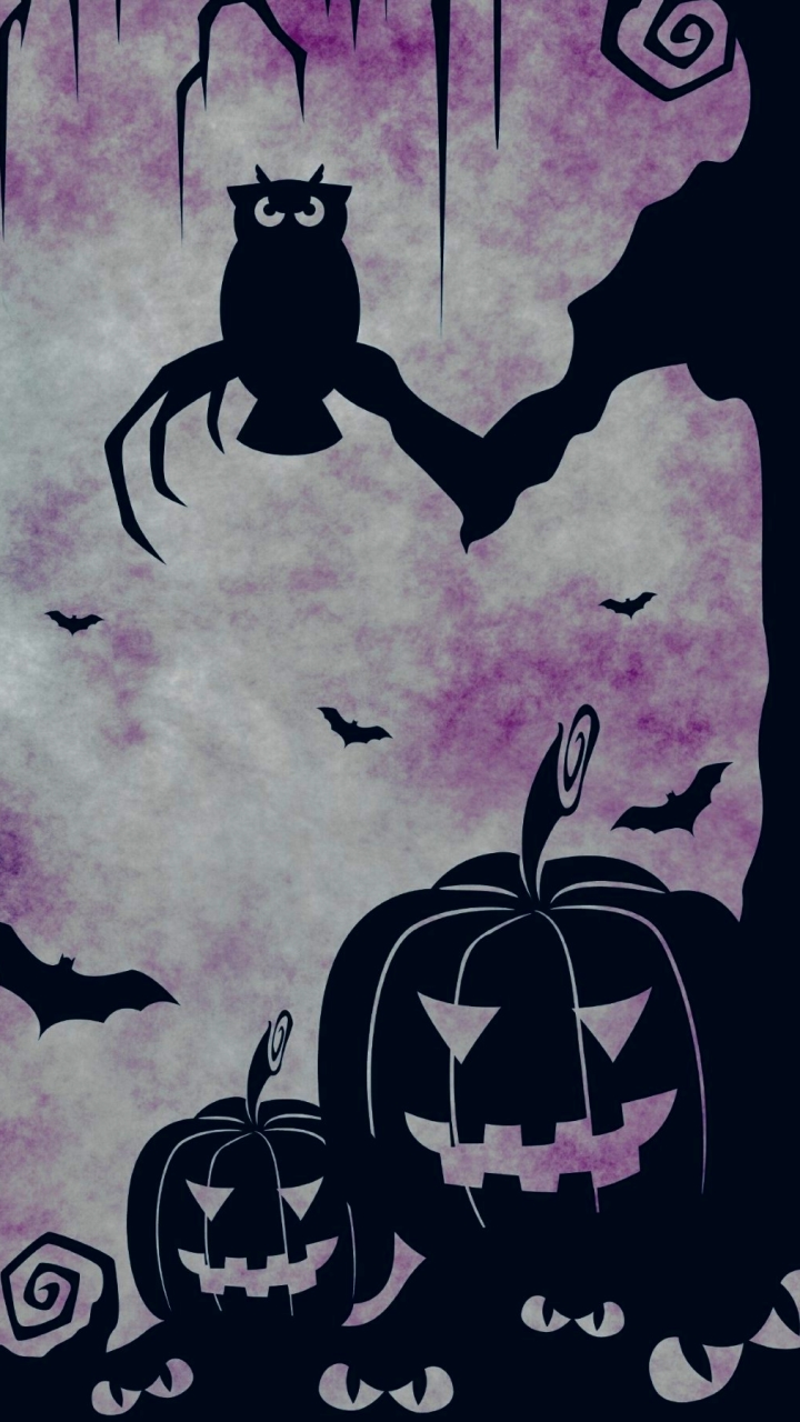 Handy-Wallpaper Feiertage, Halloween, Fröhliches Halloween kostenlos herunterladen.