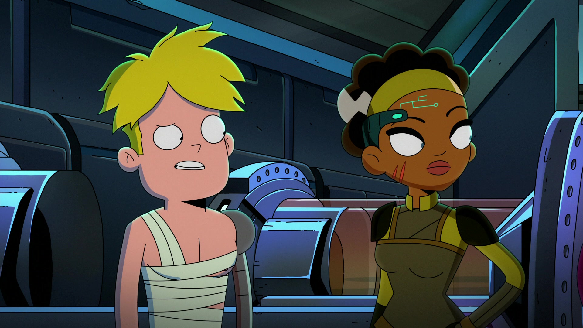 Free download wallpaper Blonde, Tv Show, Gary Goodspeed, Final Space, Nightfall (Final Space) on your PC desktop