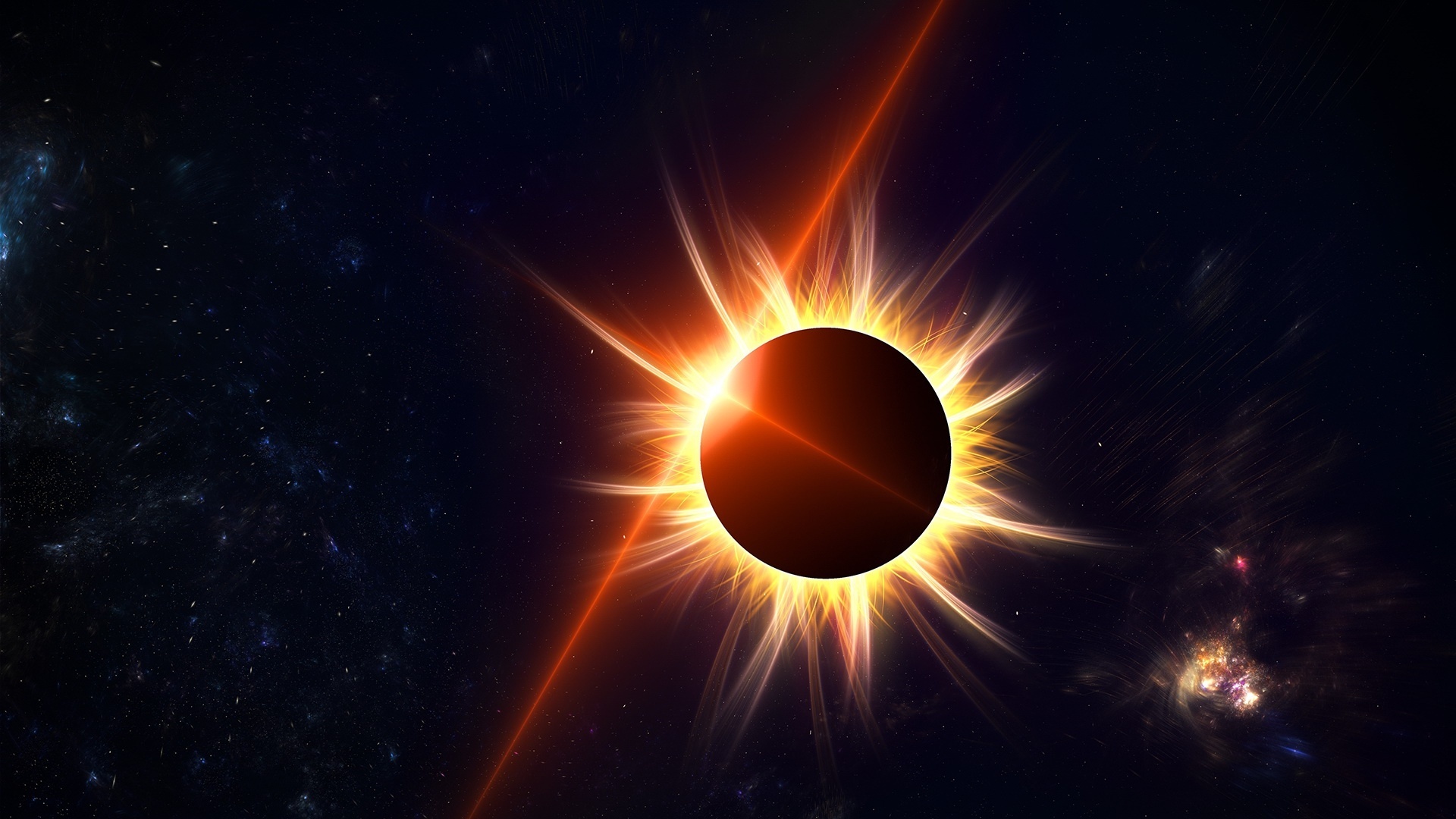 854510 descargar fondo de pantalla eclipse solar, ciencia ficción: protectores de pantalla e imágenes gratis