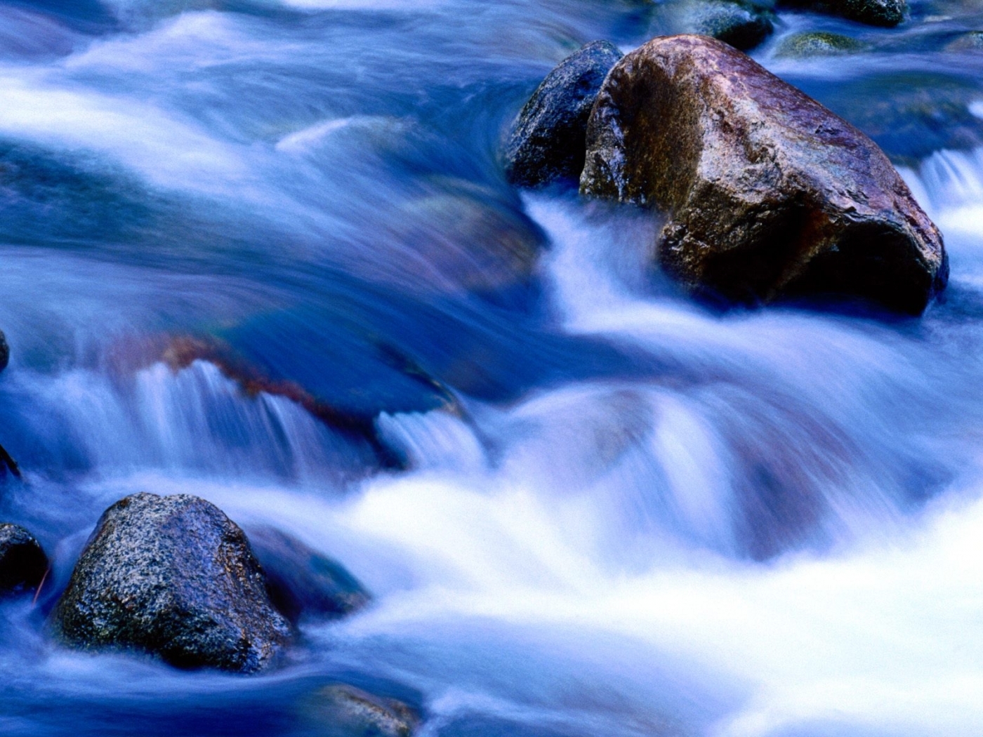 Download mobile wallpaper Rivers, Stones, Landscape for free.