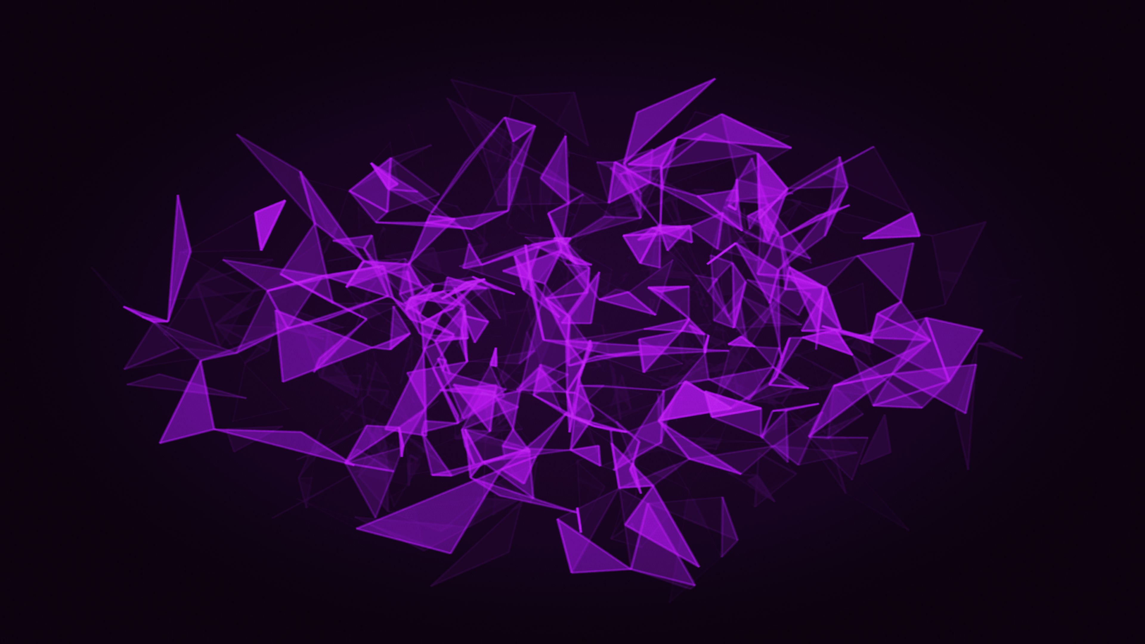 1006868 скачать картинку абстрактные, пурпурный, полигон, треугольник - обои и заставки бесплатно