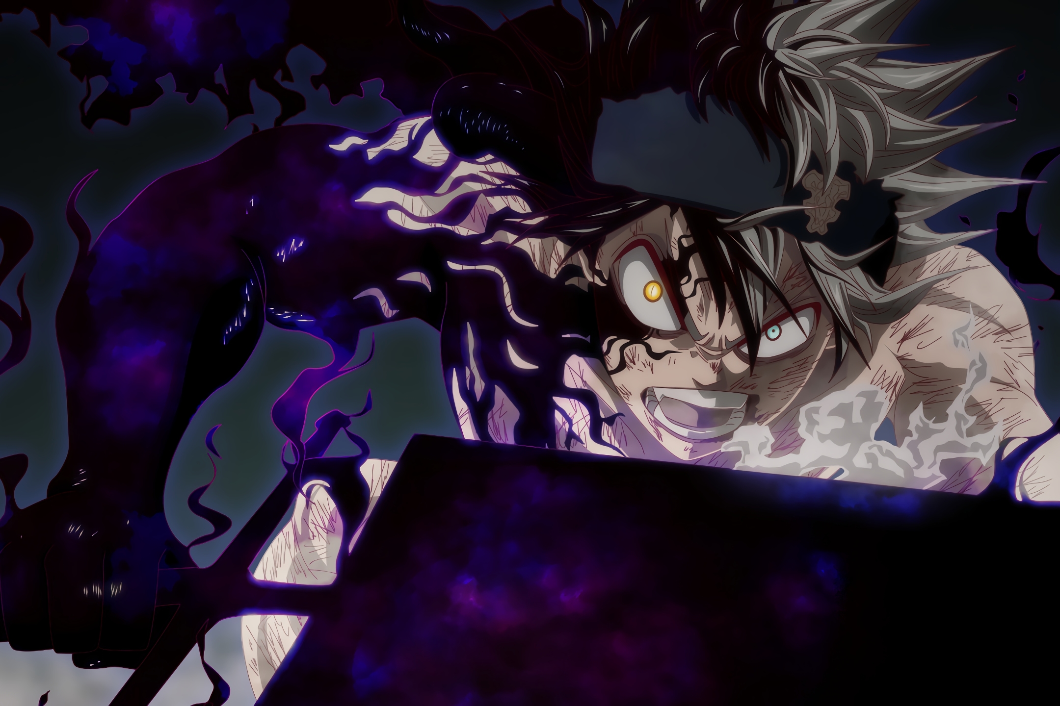 Laden Sie das Animes, Asta (Schwarzklee), Black Clover-Bild kostenlos auf Ihren PC-Desktop herunter