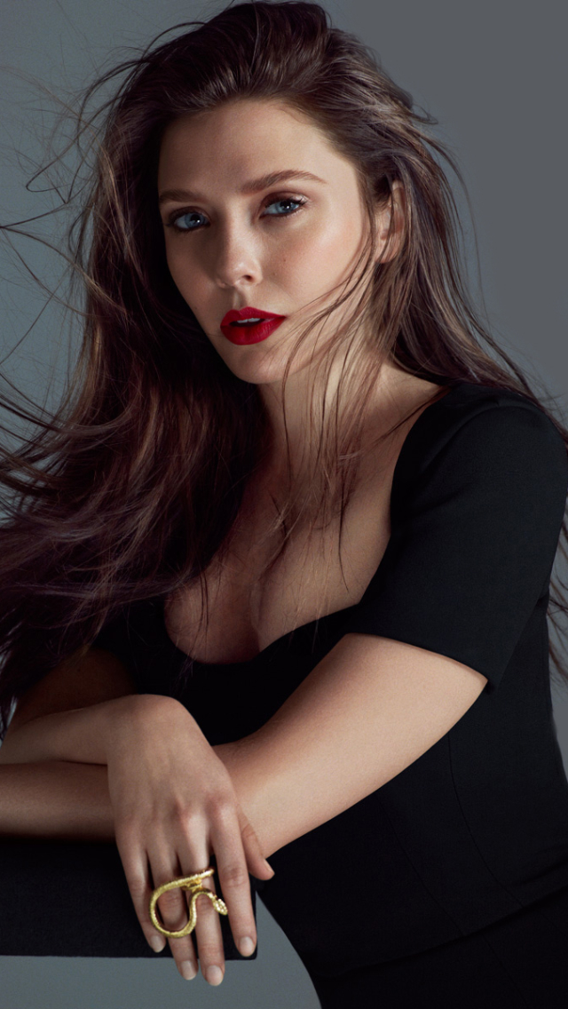 Download mobile wallpaper Celebrity, Elizabeth Olsen for free.