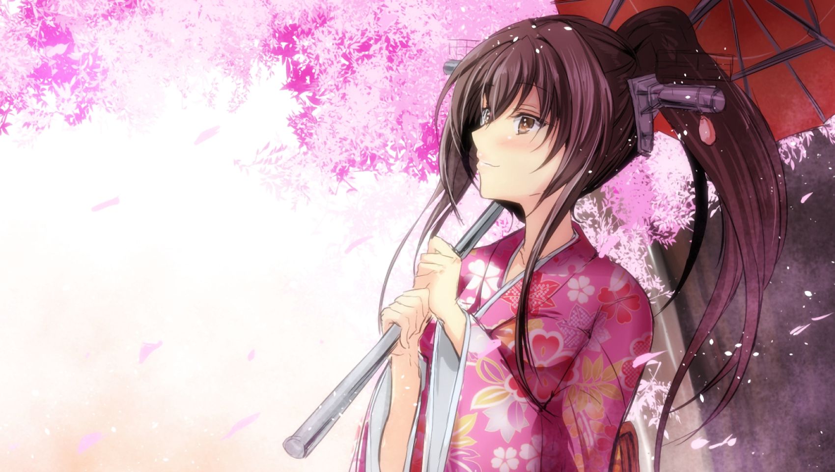 Laden Sie das Animes, Kantai Sammlung, Yamato (Kancolle)-Bild kostenlos auf Ihren PC-Desktop herunter