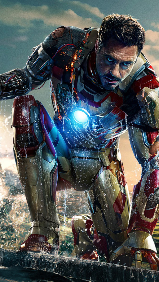 Download mobile wallpaper Iron Man, Robert Downey Jr, Movie, Tony Stark, Iron Man 3 for free.