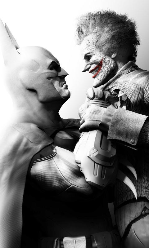 Handy-Wallpaper Batman, Joker, Computerspiele, Batman: Arkham City kostenlos herunterladen.