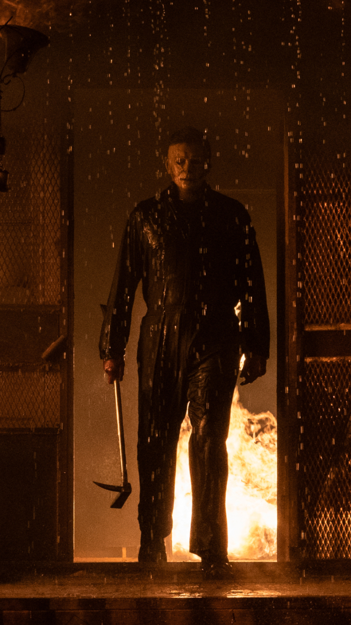 Download mobile wallpaper Movie, Michael Myers, Halloween Kills for free.