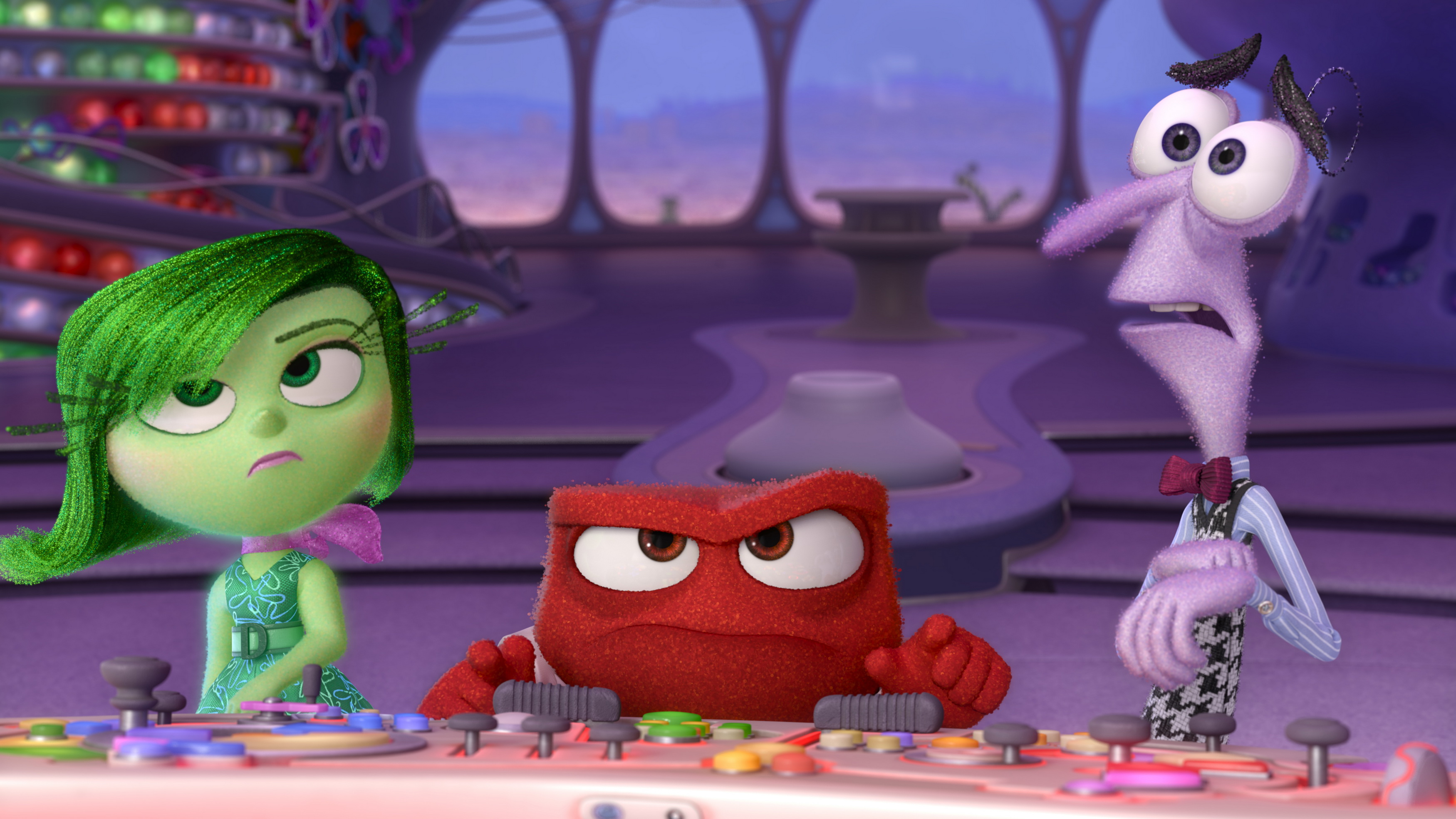 movie, inside out, anger (inside out), disgust (inside out), fear (inside out)