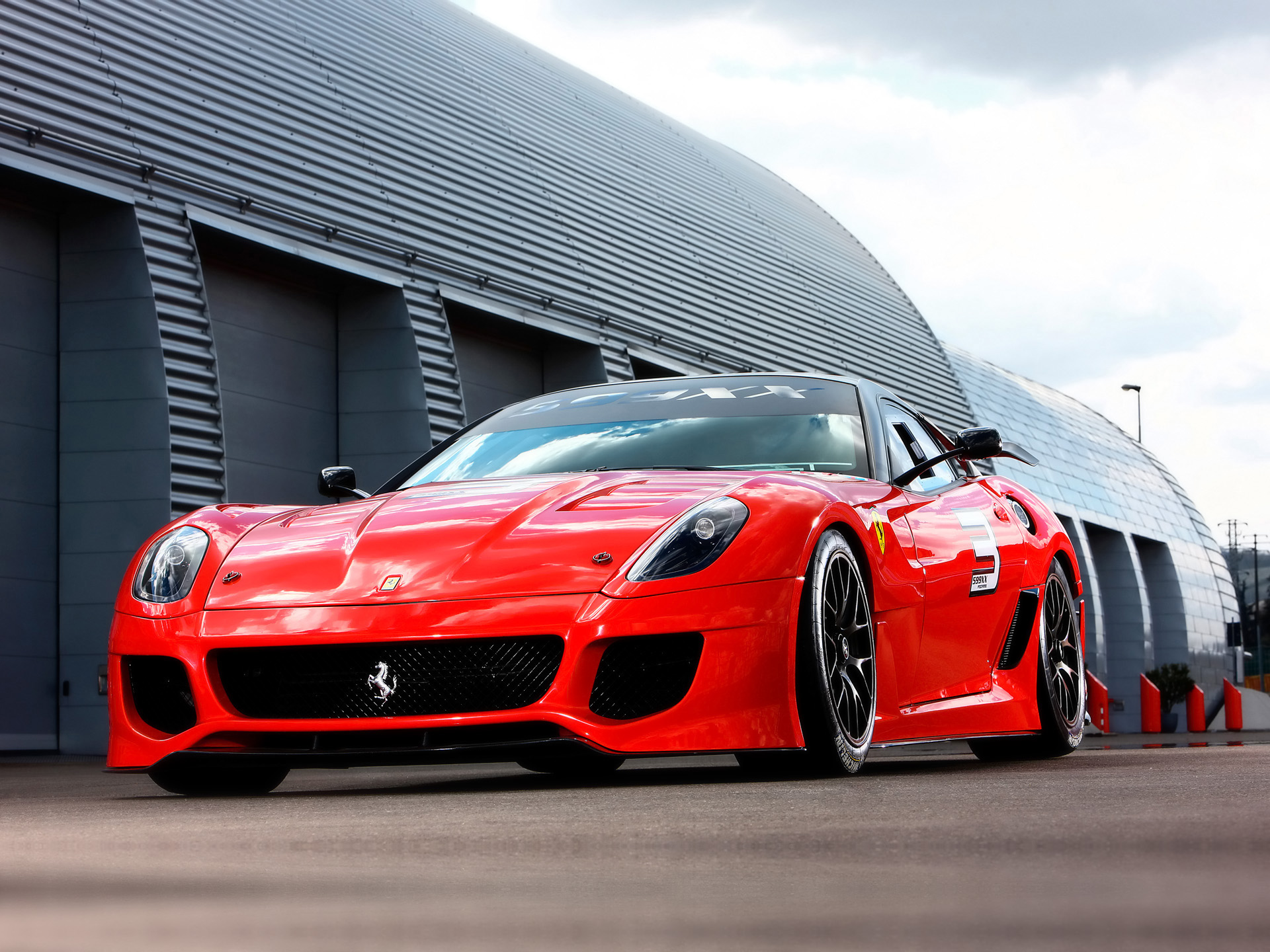 Los mejores fondos de pantalla de 2009 Ferrari 599Xx para la pantalla del teléfono
