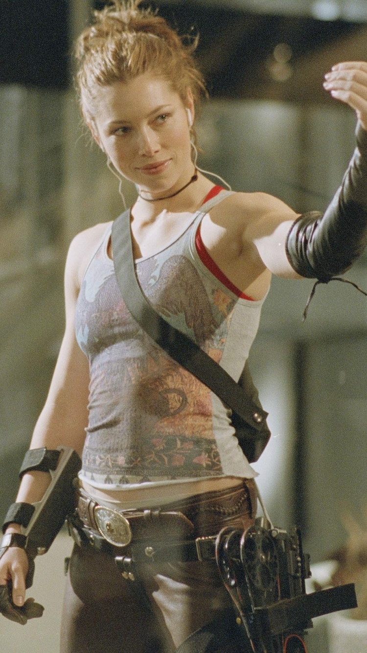 Download mobile wallpaper Movie, Jessica Biel, Blade: Trinity for free.