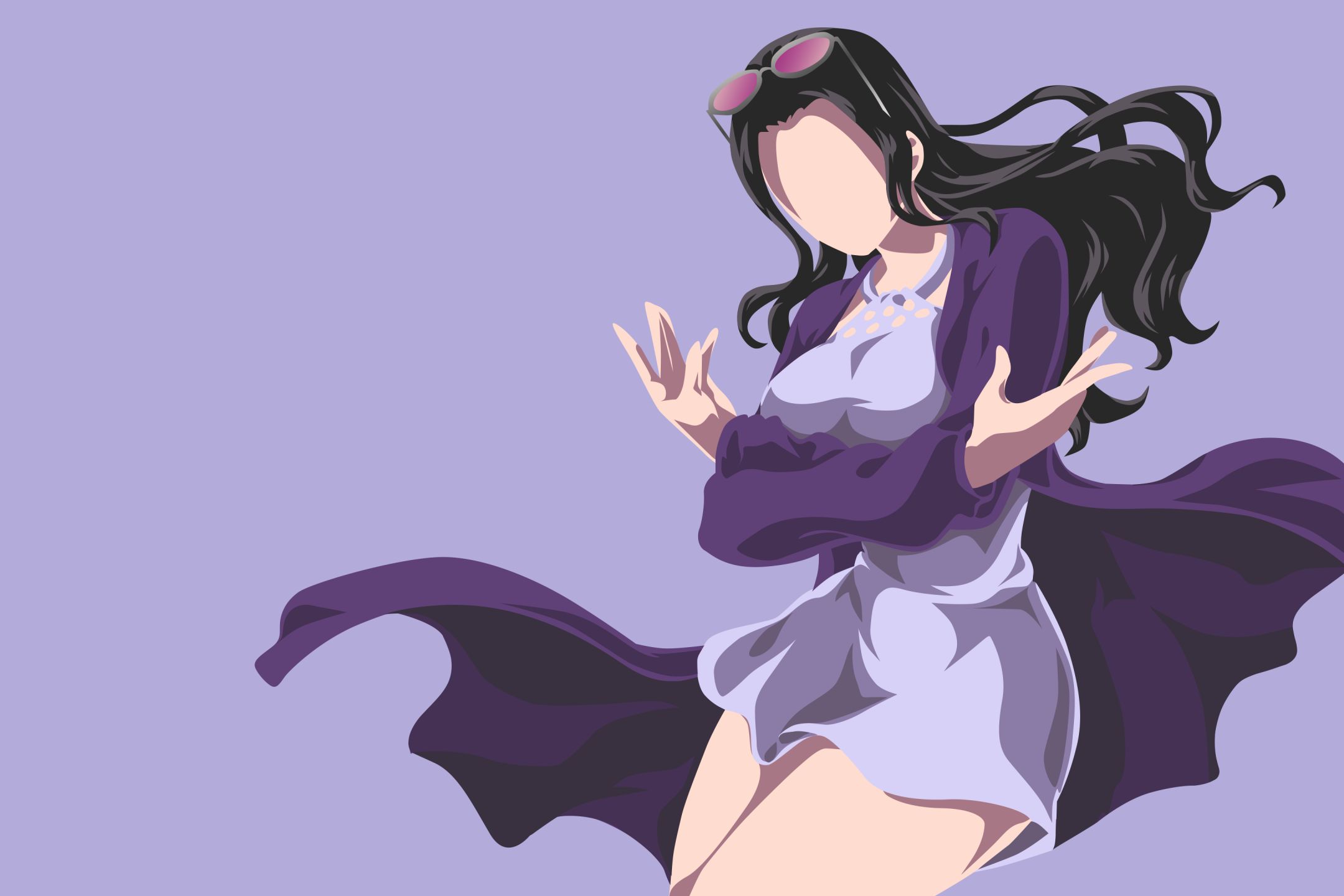Download mobile wallpaper Anime, Minimalist, One Piece, Nico Robin for free.