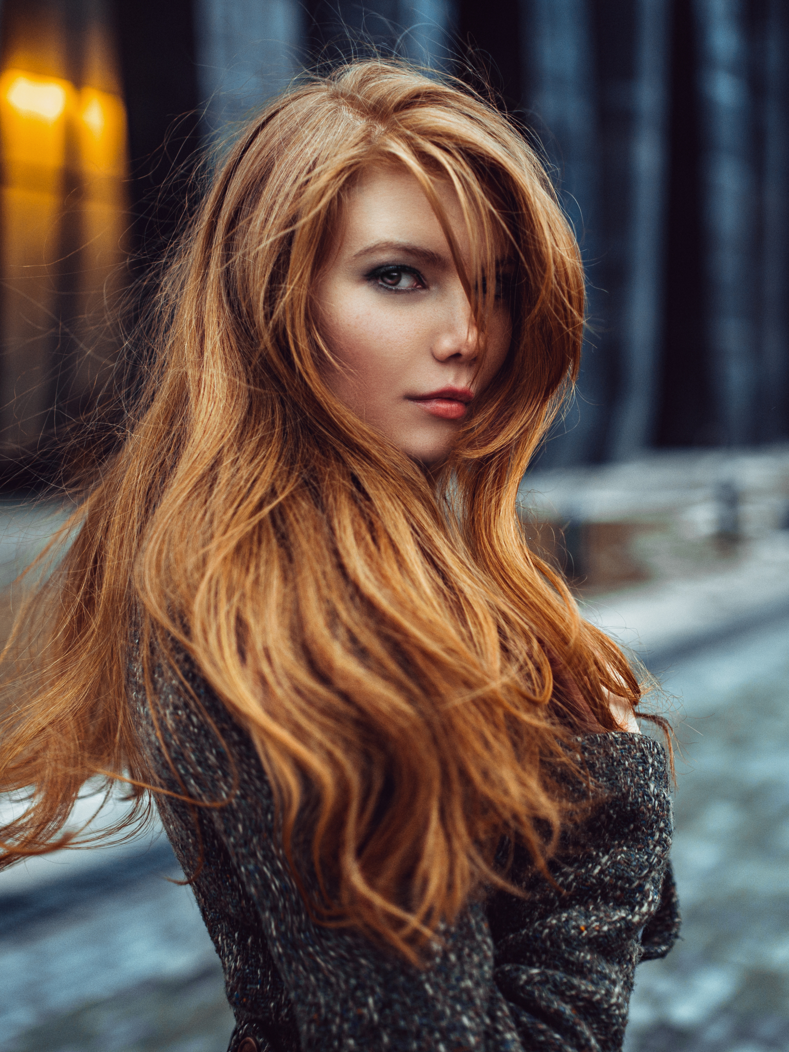 Download mobile wallpaper Redhead, Model, Women for free.