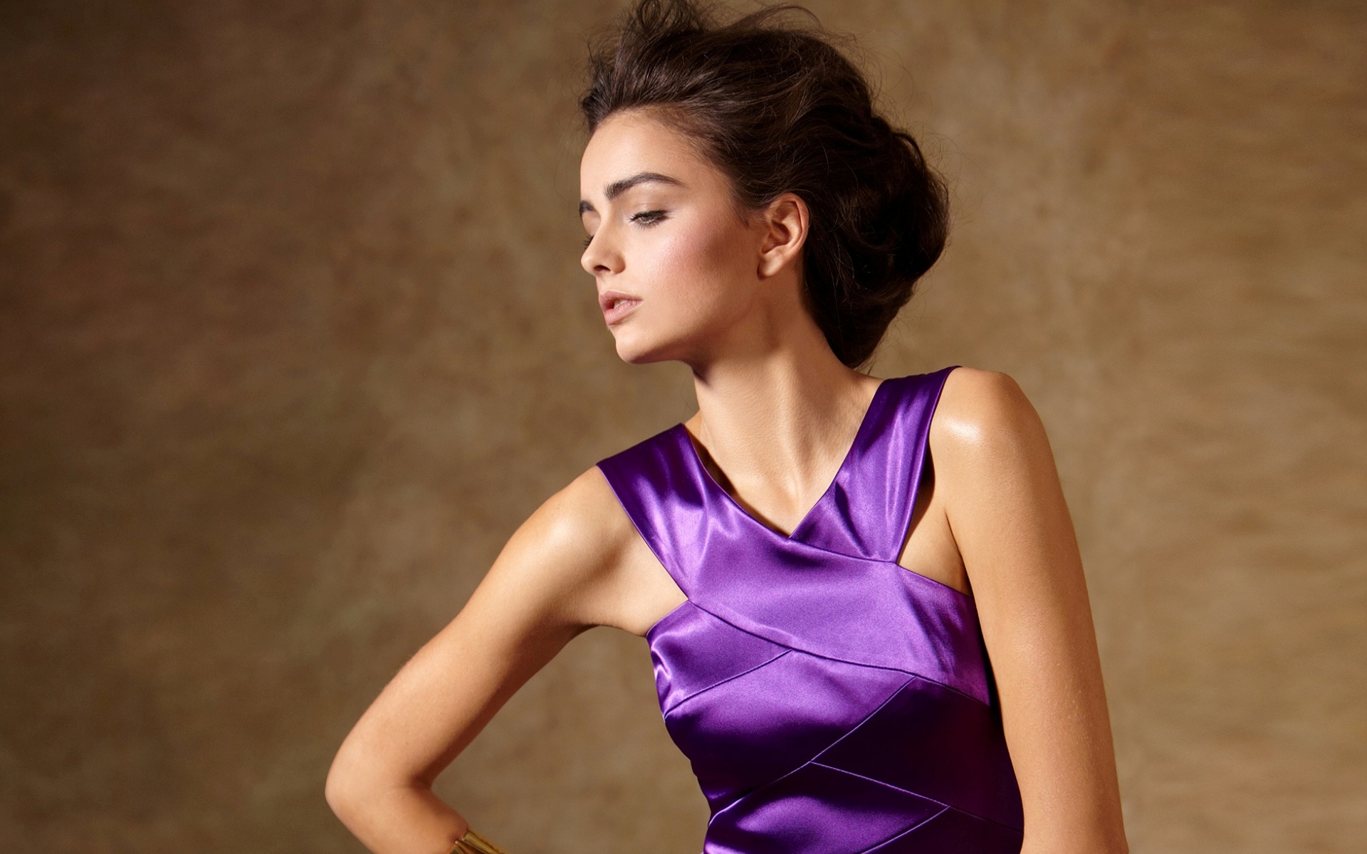 Download mobile wallpaper Dress, Model, Women, Darla Baker for free.