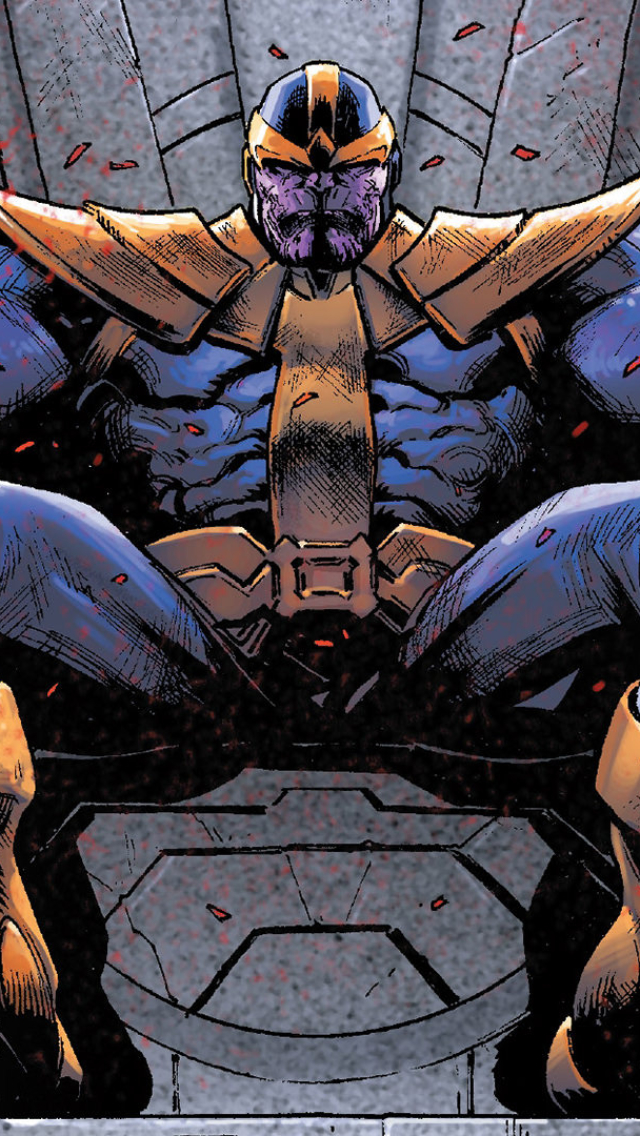 Download mobile wallpaper Avengers, Comics, Thanos for free.