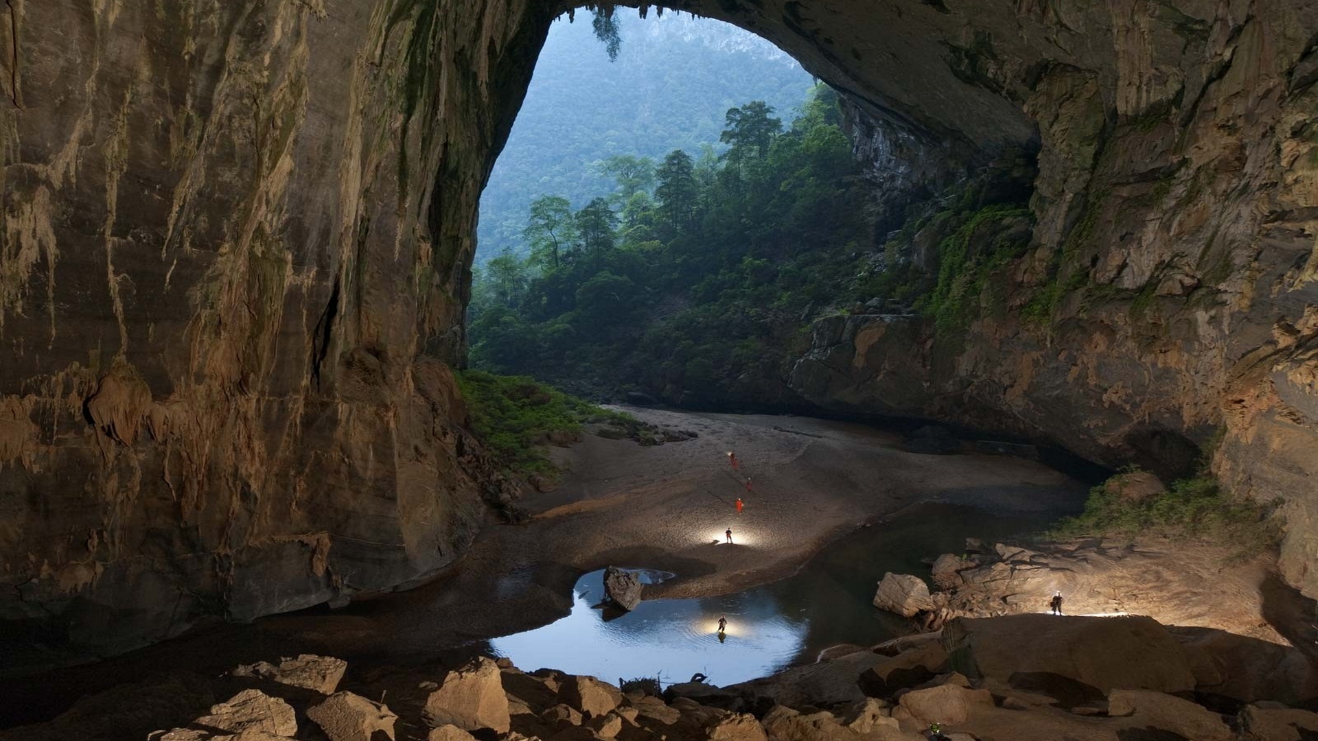 219503 baixar papel de parede terra/natureza, caverna son doong, caverna - protetores de tela e imagens gratuitamente