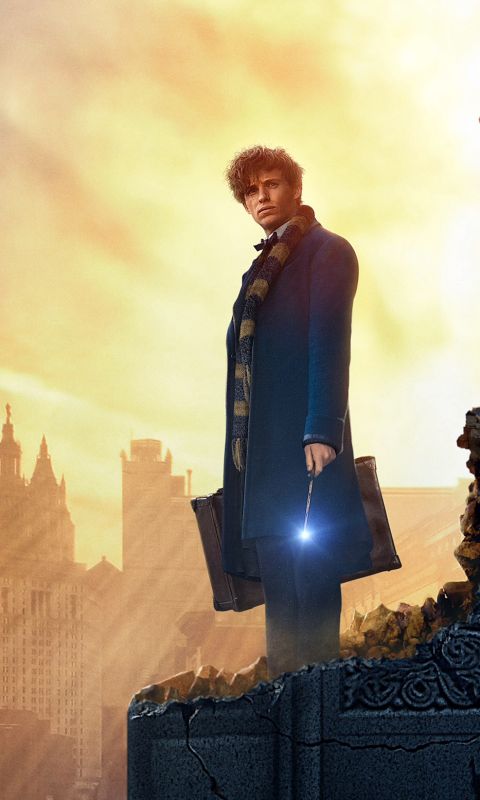 Download mobile wallpaper Movie, Eddie Redmayne, Fantastic Beasts And Where To Find Them, Fantastic Beasts for free.