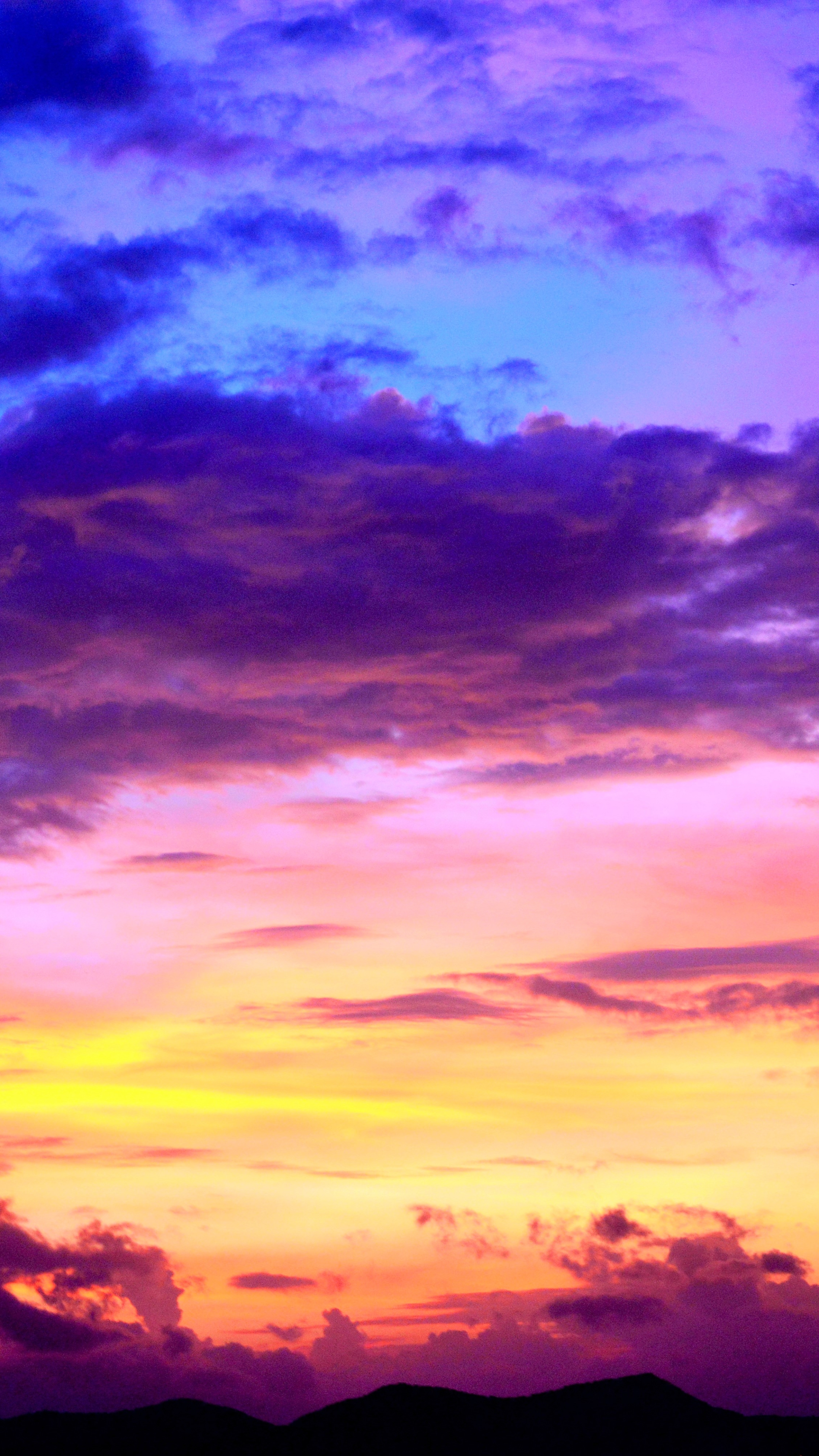 Download mobile wallpaper Sunset, Sky, Earth, Cloud for free.