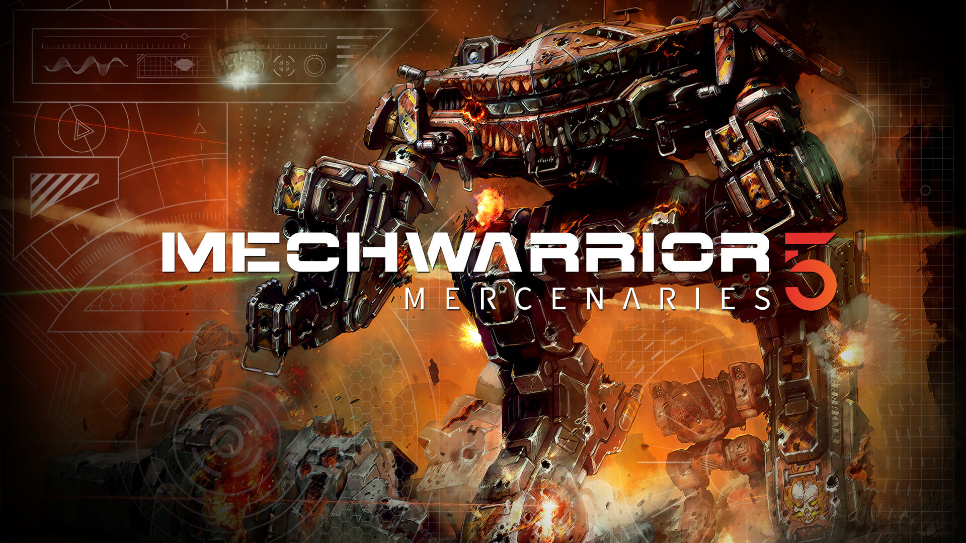 1025511画像をダウンロードテレビゲーム, mechwarrior 5: 傭兵, メカ-壁紙とスクリーンセーバーを無料で