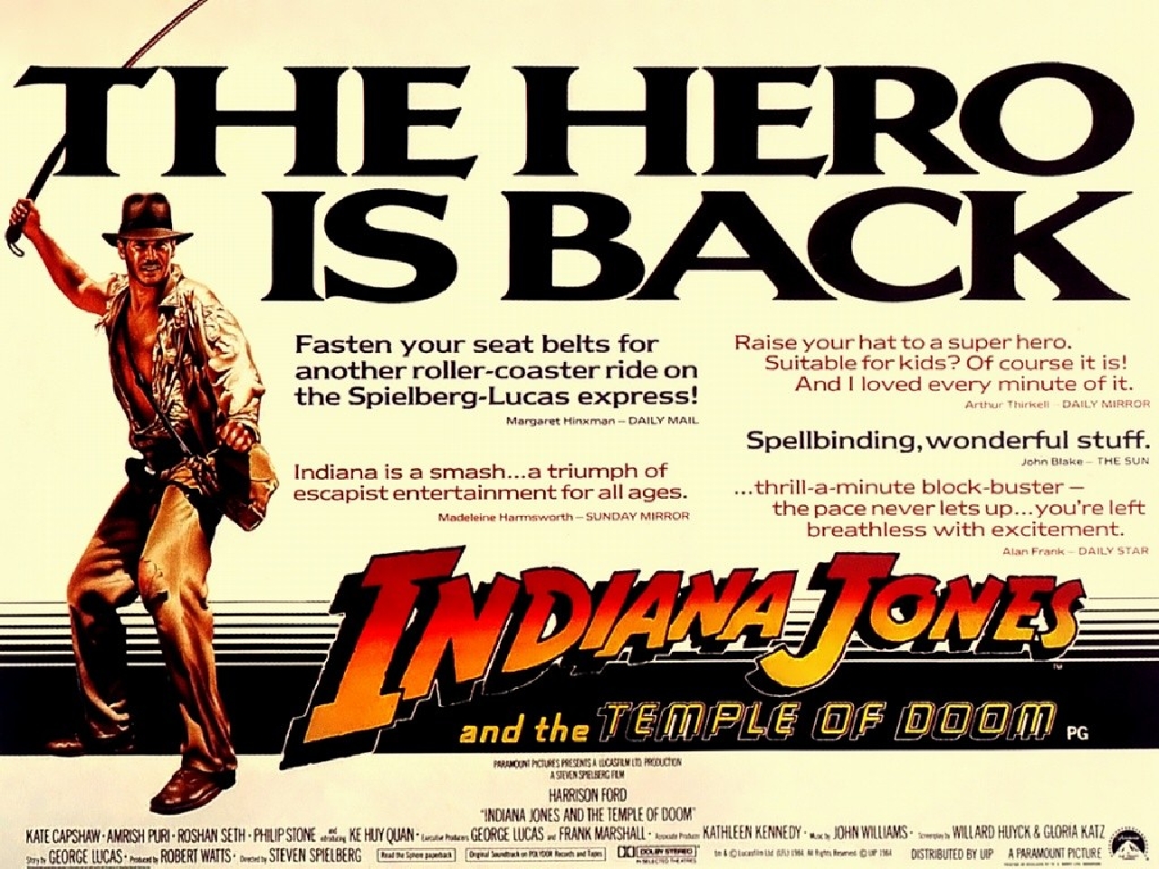 movie, indiana jones and the temple of doom
