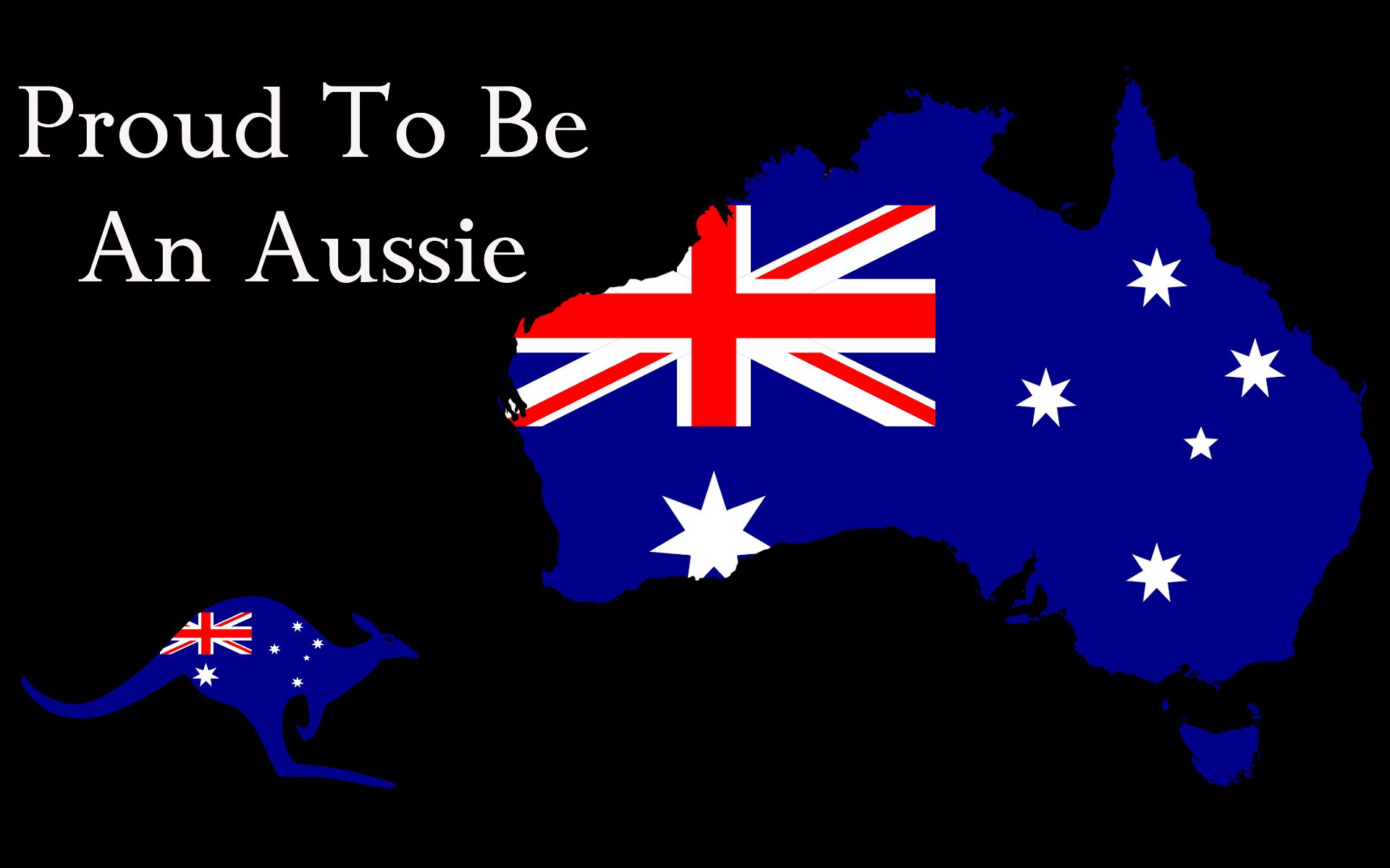 808001 Hintergrundbild herunterladen feiertage, australien tag, australische flagge, känguru - Bildschirmschoner und Bilder kostenlos