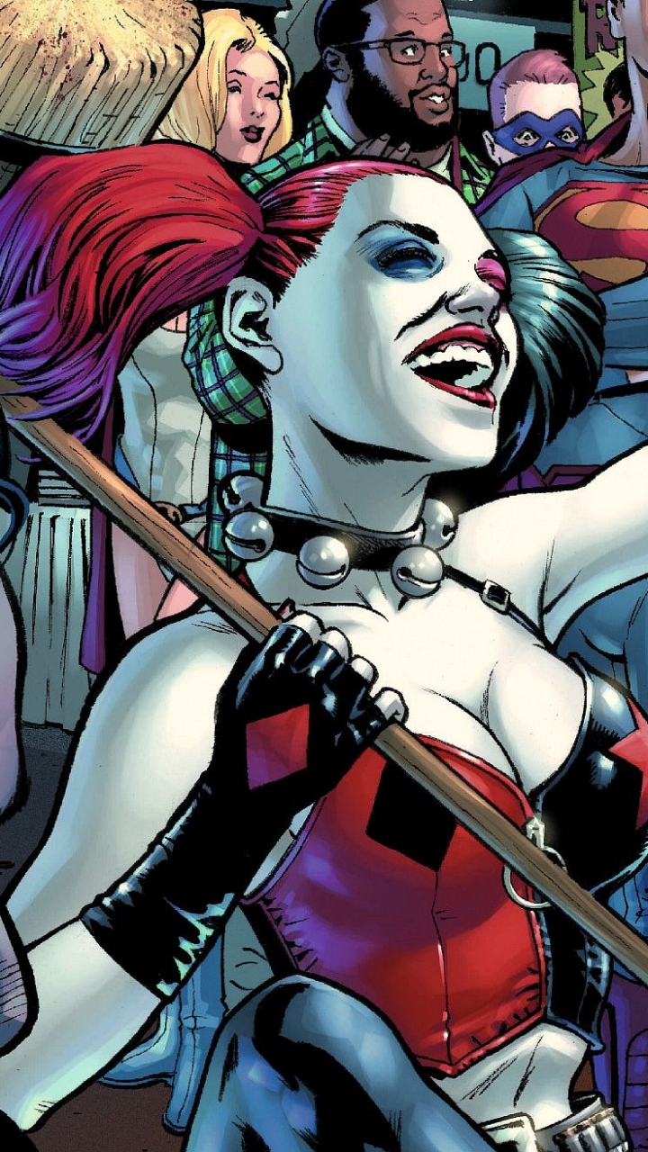 Handy-Wallpaper Comics, Harley Quinn, Dc Comics kostenlos herunterladen.