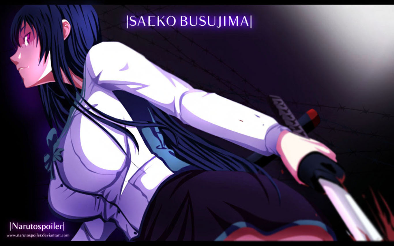 anime, highschool of the dead, saeko busujima